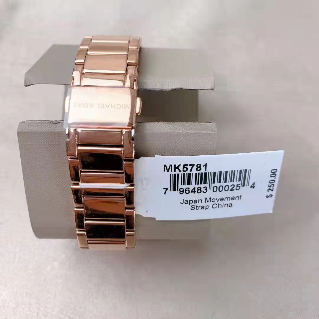 MICHAEL KORS MK5491 Parker Rose Gold-Tone Watch - 796483000254