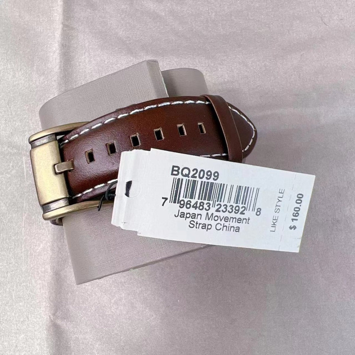 Fossil BQ2099 Rhett Chronograph Brown Leather Watch 796483233928