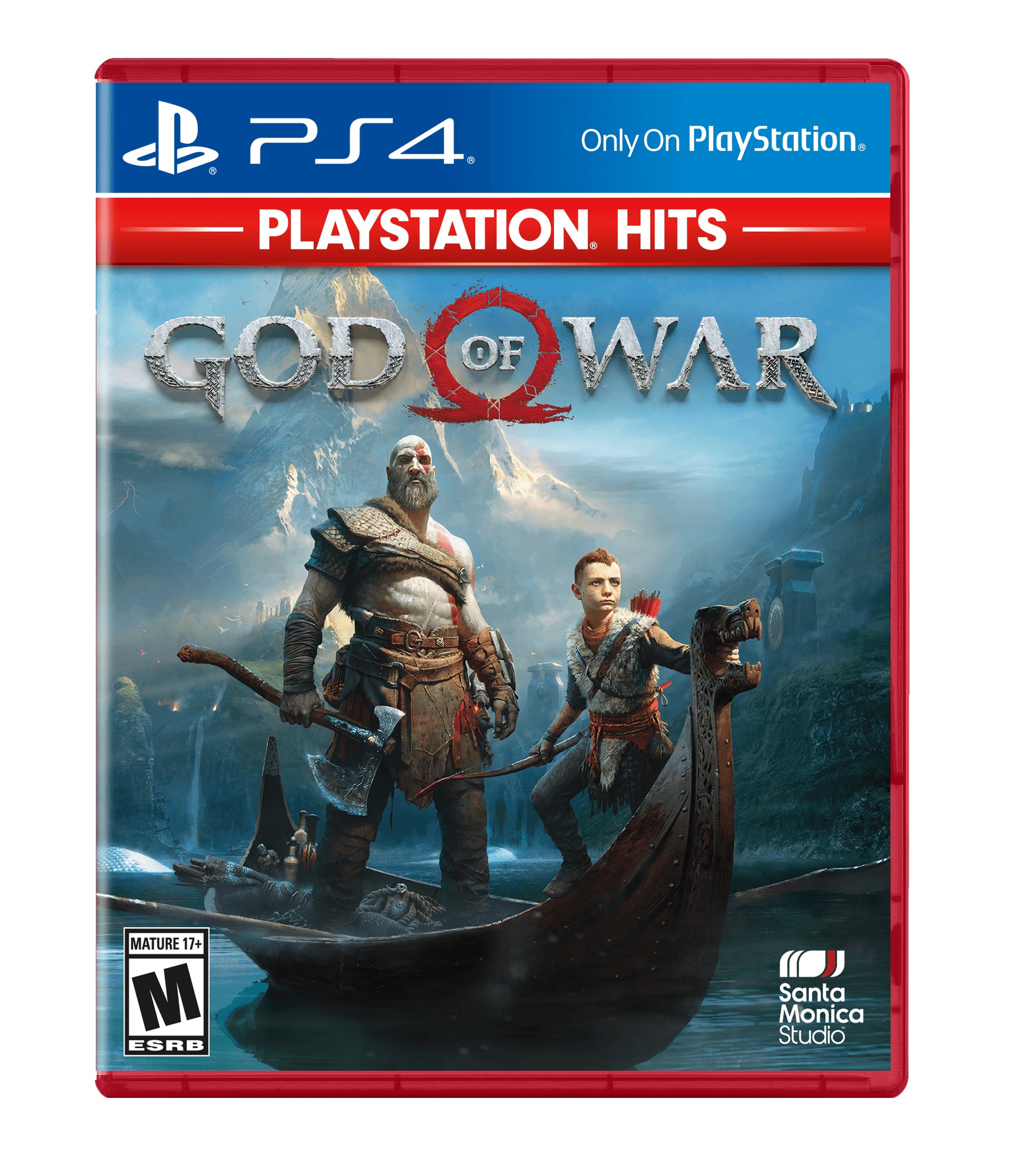 Sony PlayStation 4 Slim God of War PlayStation Hits Bundle Upgrade 2TB HDD PS4 Gaming Console, Jet Black, with Mytrix Chat Headset - Large Capacity Internal Hard Drive Enhanced PS4 Console