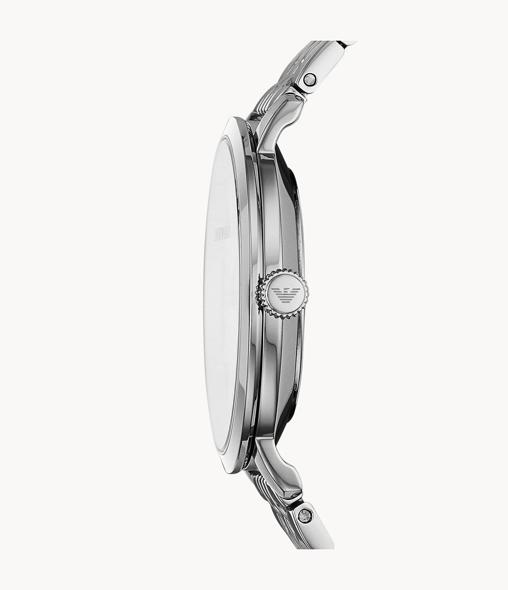 Armani AR11213 Slim Silver Tone Women's Watch 32mm 723763277860