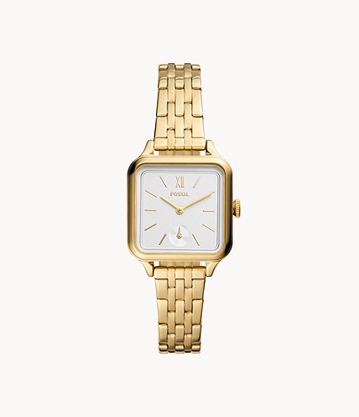 Fossil BQ3832 Colleen Three-Hand Gold-Tone Stainless Steel Watch 796483576537