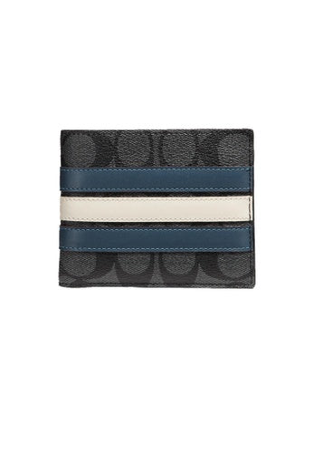 Coach 3-in-1 Wallet In Signature Canvas With Varsity Stripe 3008 193971884400
