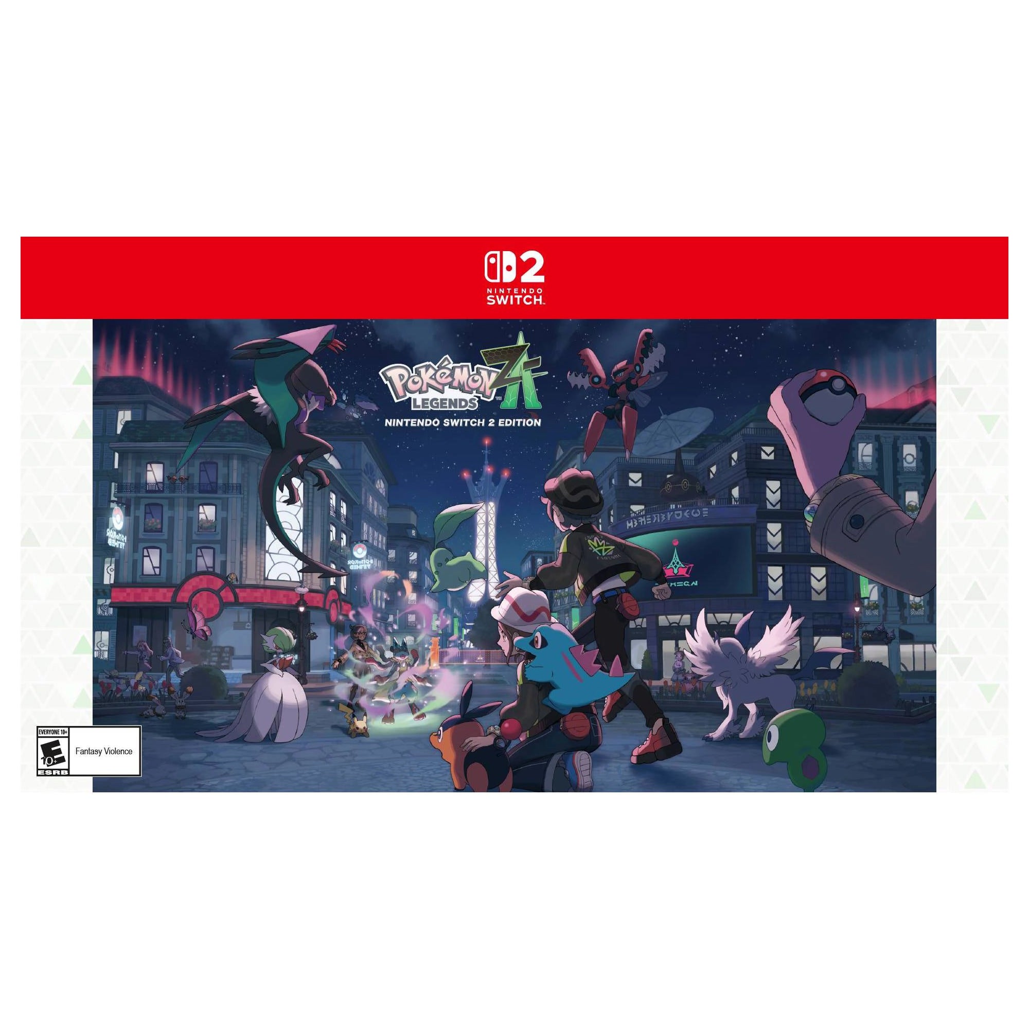 Nintendo Switch 2 Pokemon Legends: Z-A Bundle 256GB 7.9-Inch 1080P Screen, Joy-Con 2 with Mouse Sensor, Dock, with Microfiber Cleaning Cloth & Screen Protector
