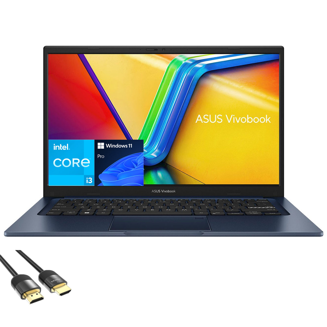 Best Laptop For Students And Business ASUS Vivobook Laptop for Students and Business, 14" FHD Micro-Edge Dis