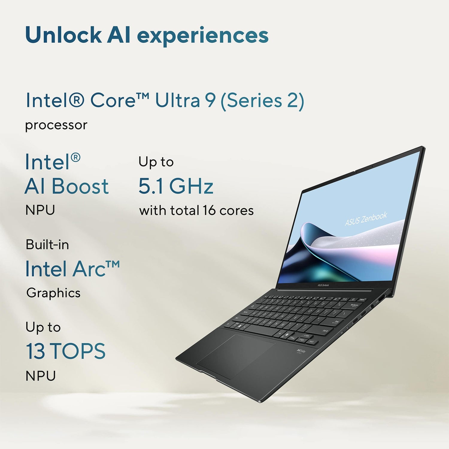 ASUS Zenbook 14 OLED 2025 Laptop, 14