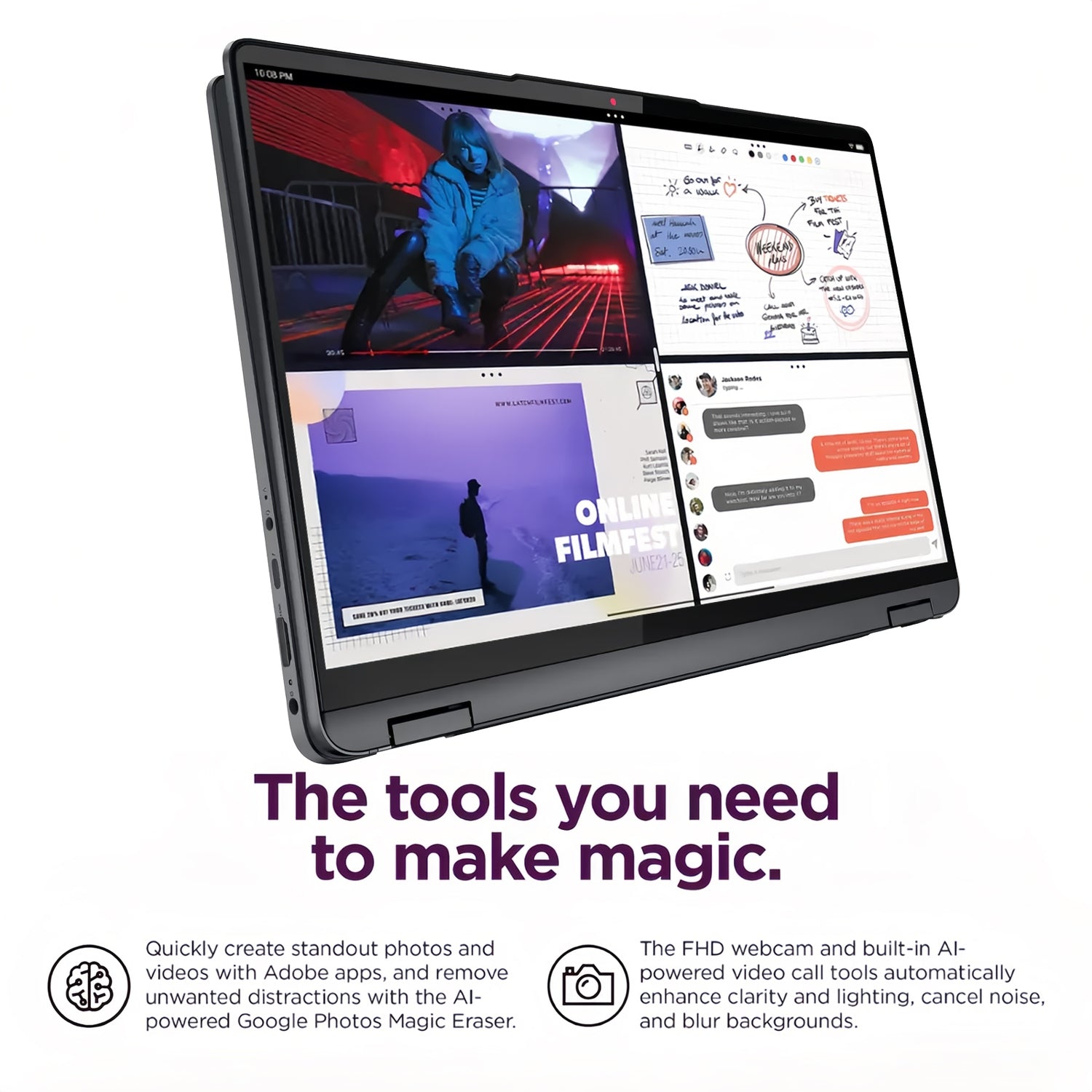 Lenovo IdeaPad Flex 5i 2-in-1 Laptop, 14