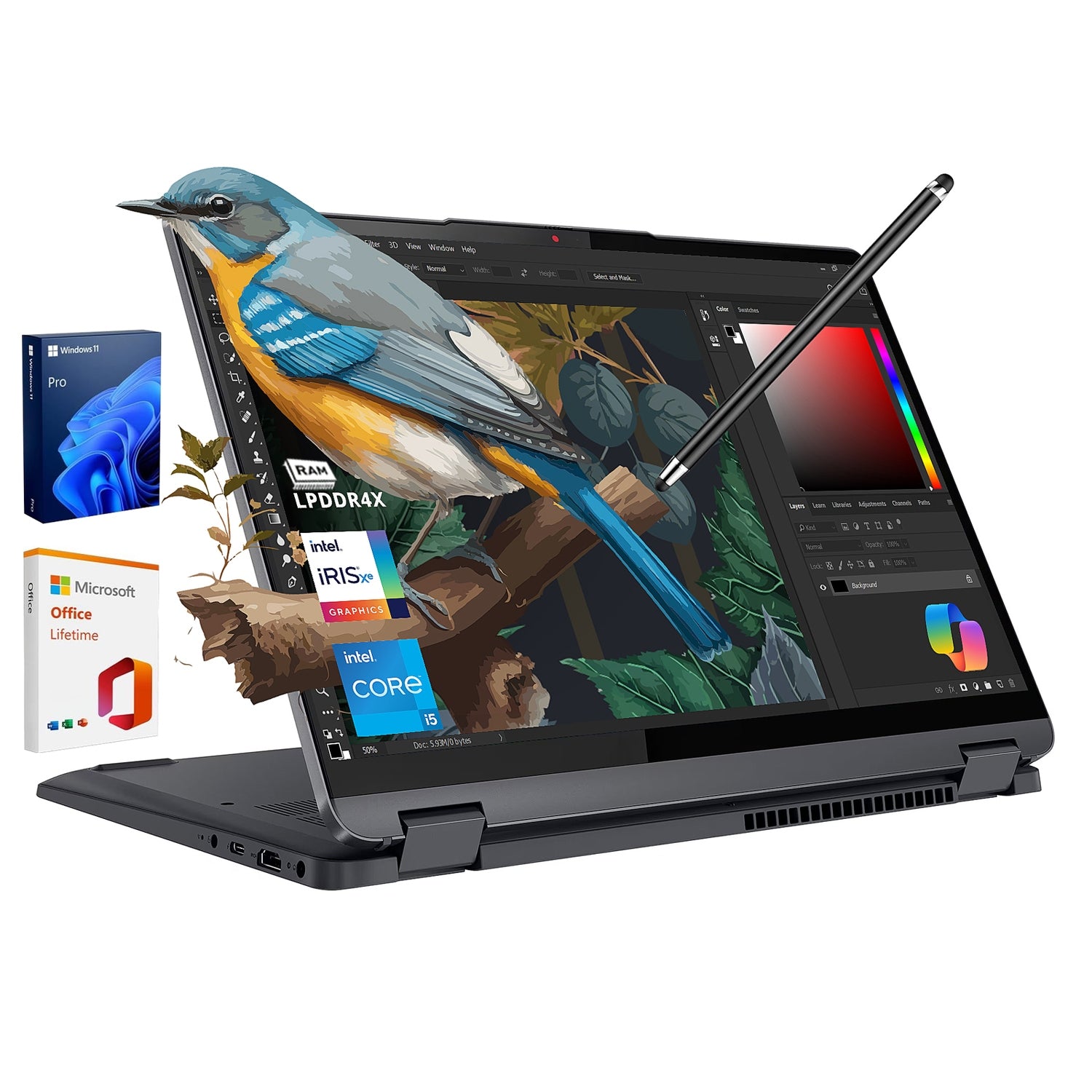 Lenovo IdeaPad Flex 5i 2-in-1 Laptop, 14