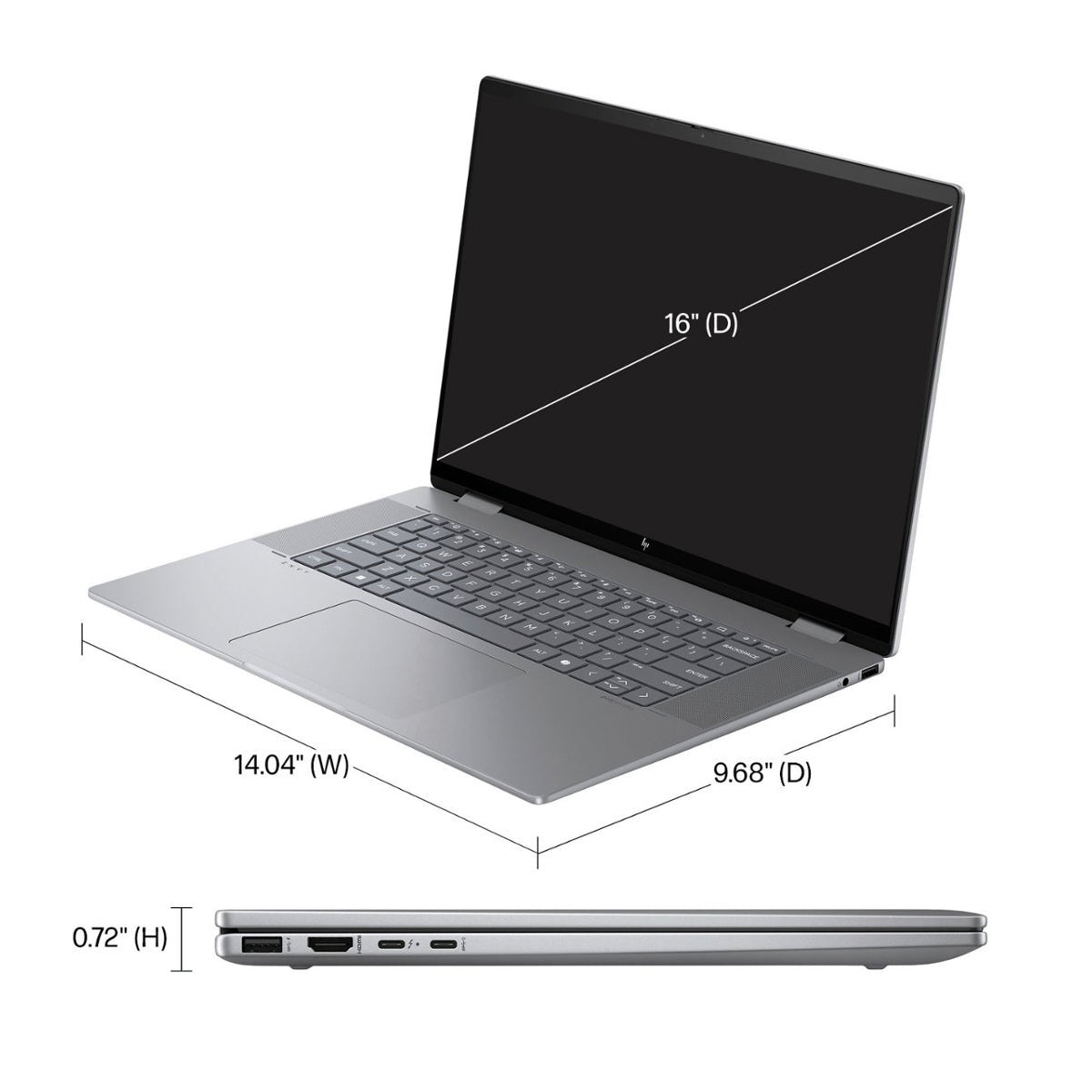 HP Envy 2-in-1 Laptop, 16