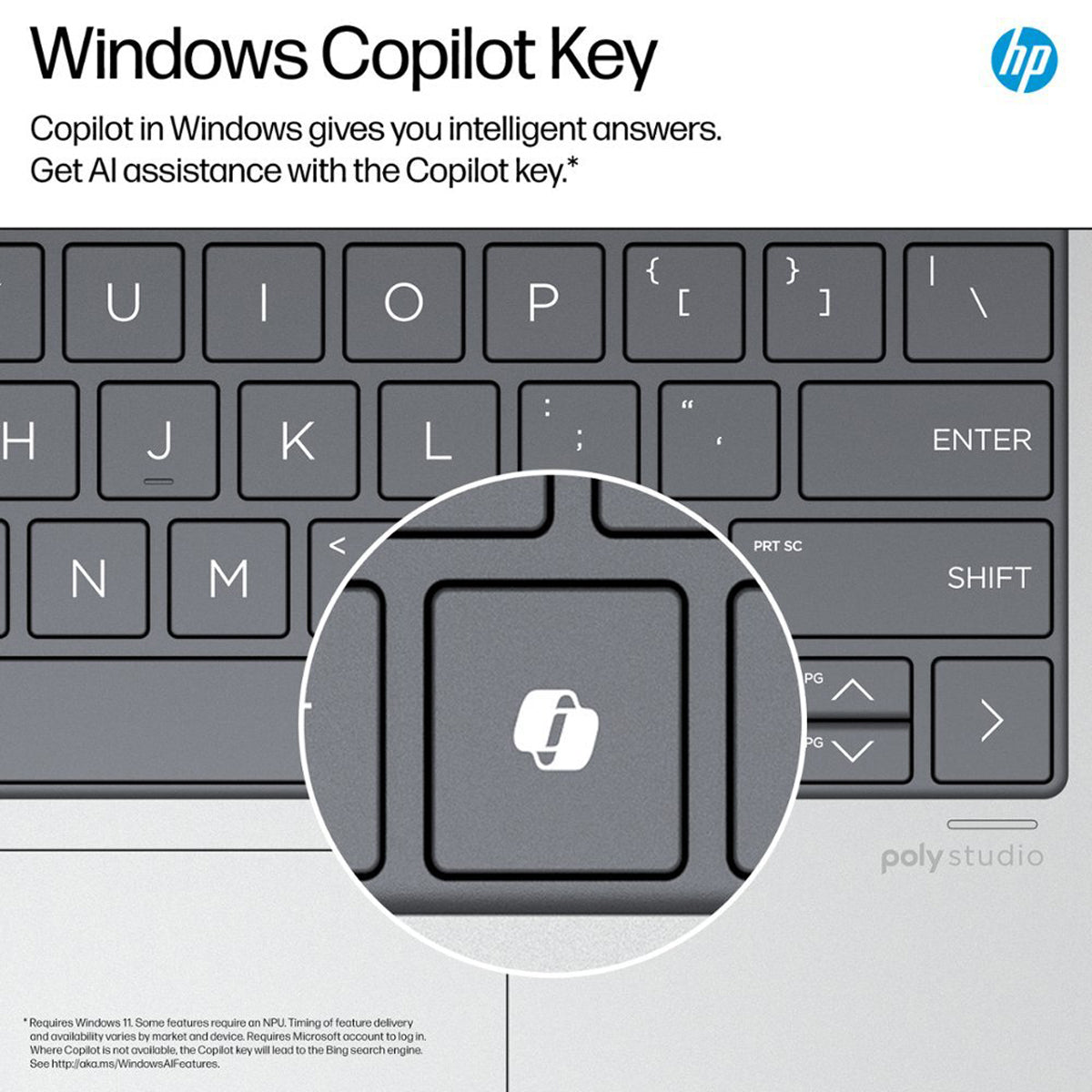 HP Envy x360 2-in-1 AI Copilot Laptop, 14