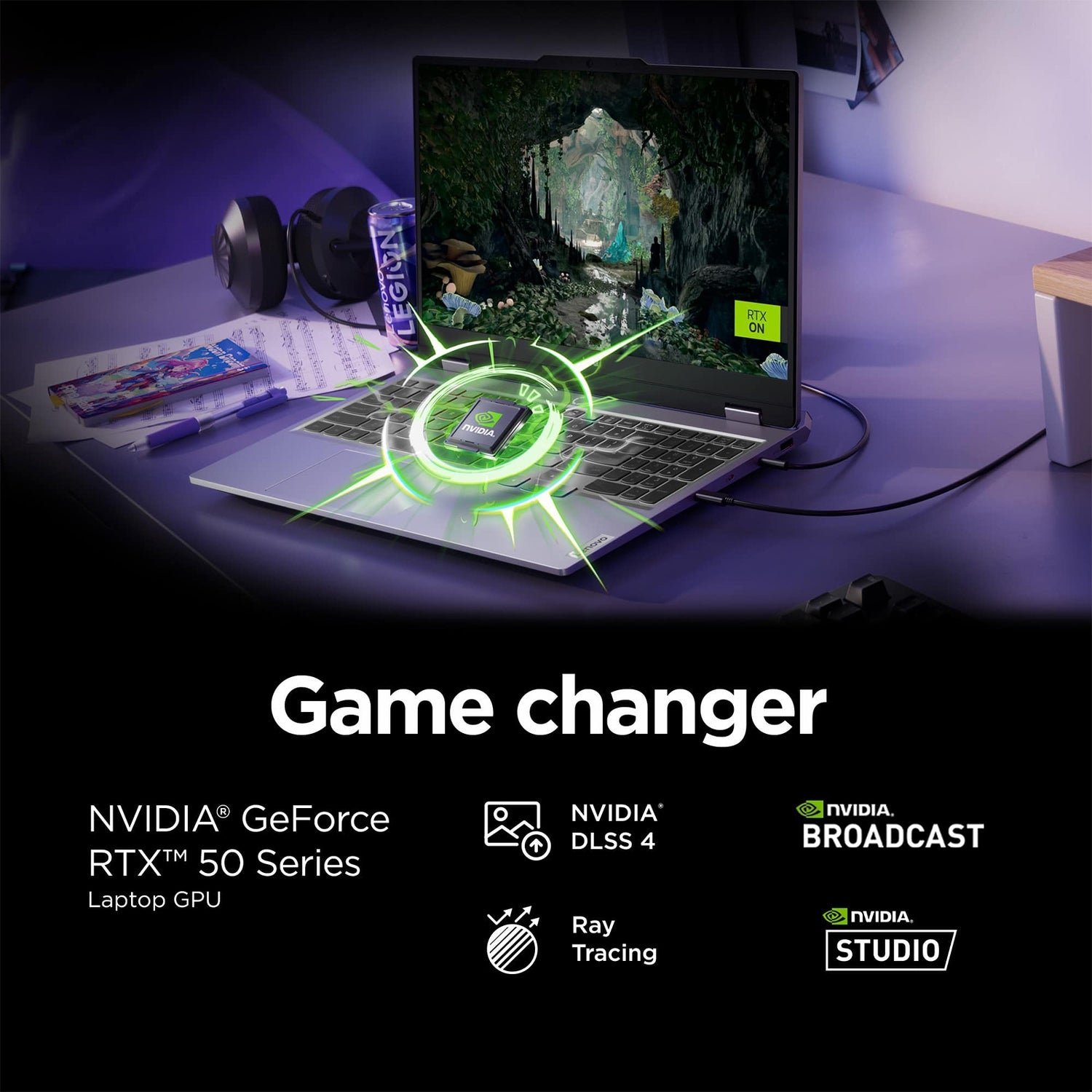 Lenovo LOQ 15 Gaming Laptop, NVIDIA GeForce RTX 5050, 15.6