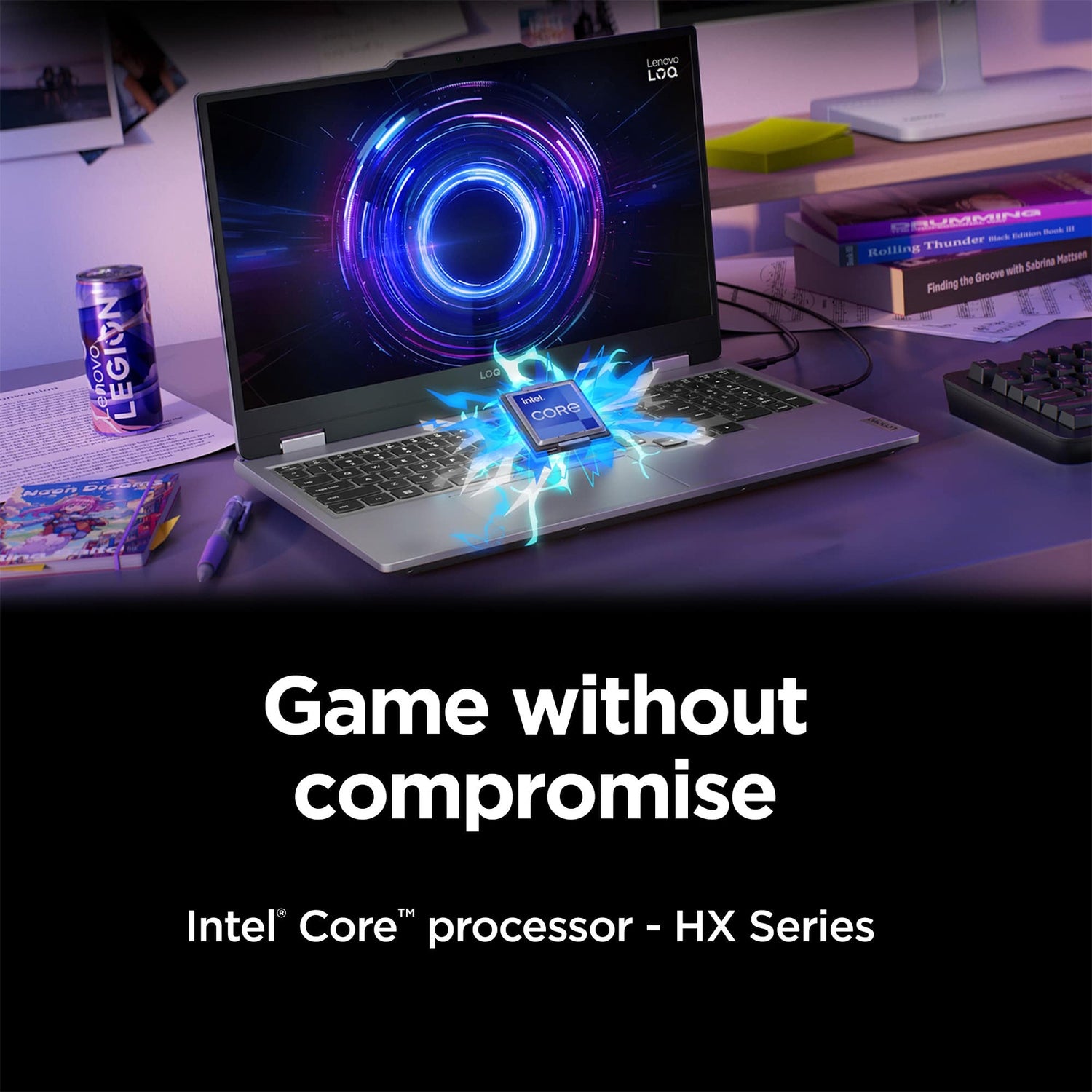 Lenovo LOQ 15 Gaming Laptop, NVIDIA GeForce RTX 5050, 15.6
