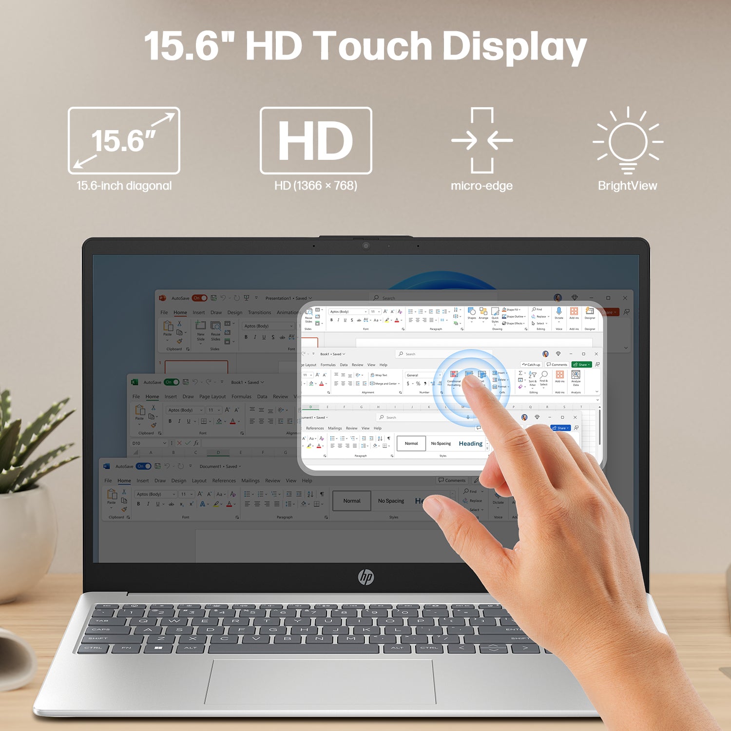 HP 2025 New 15.6
