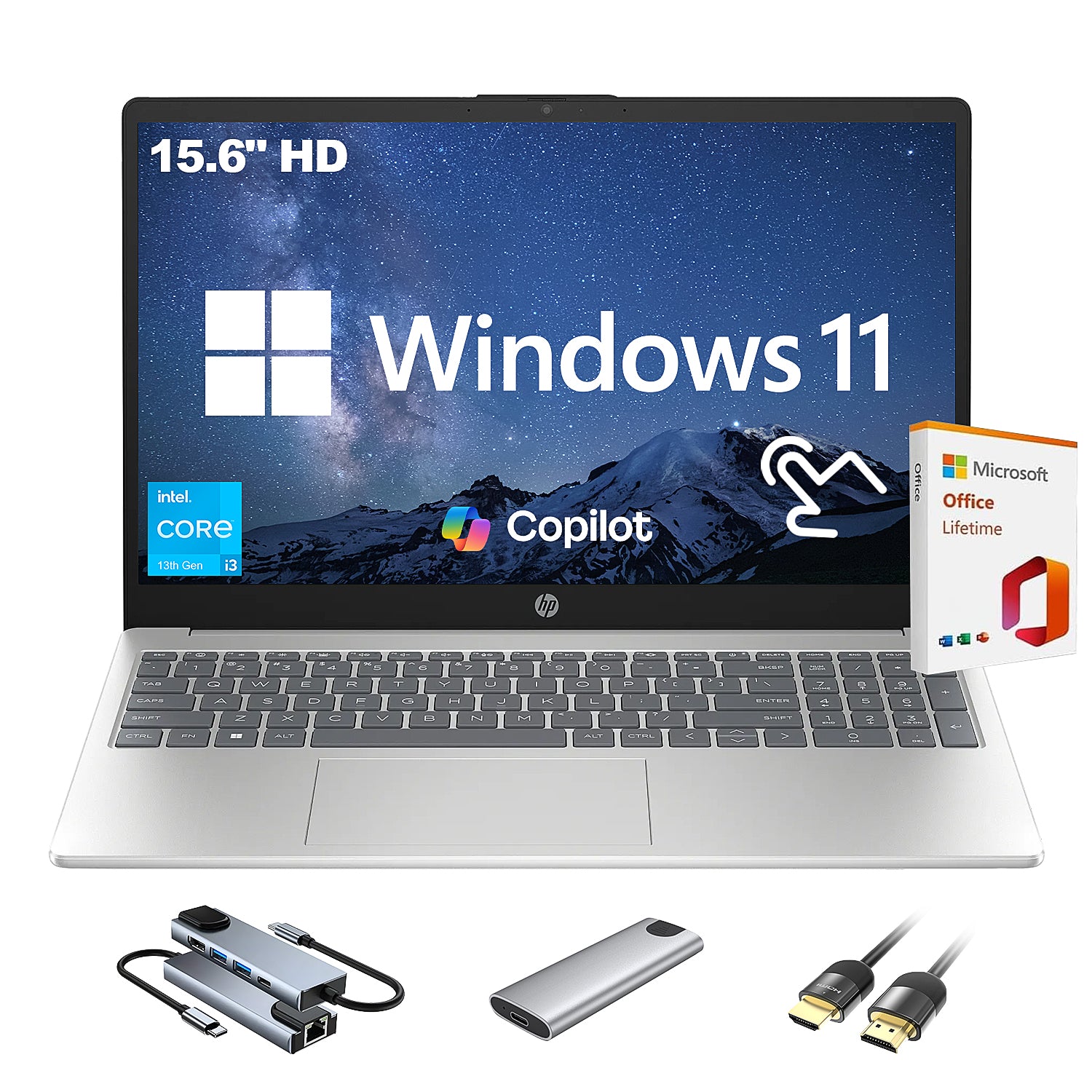 HP 2025 New 15.6