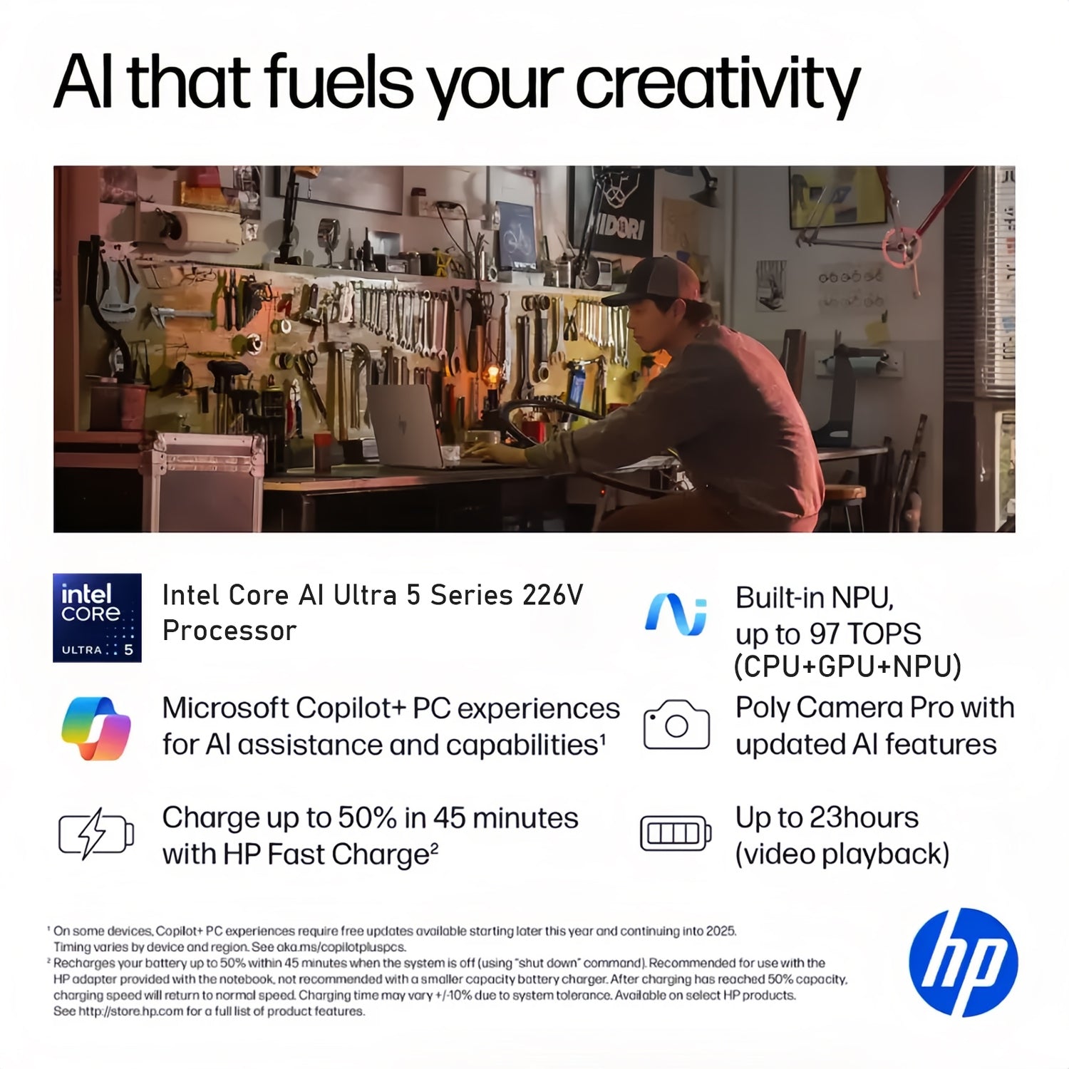 HP 2025 New 2-in-1 Laptop, OmniBook X Flip 16