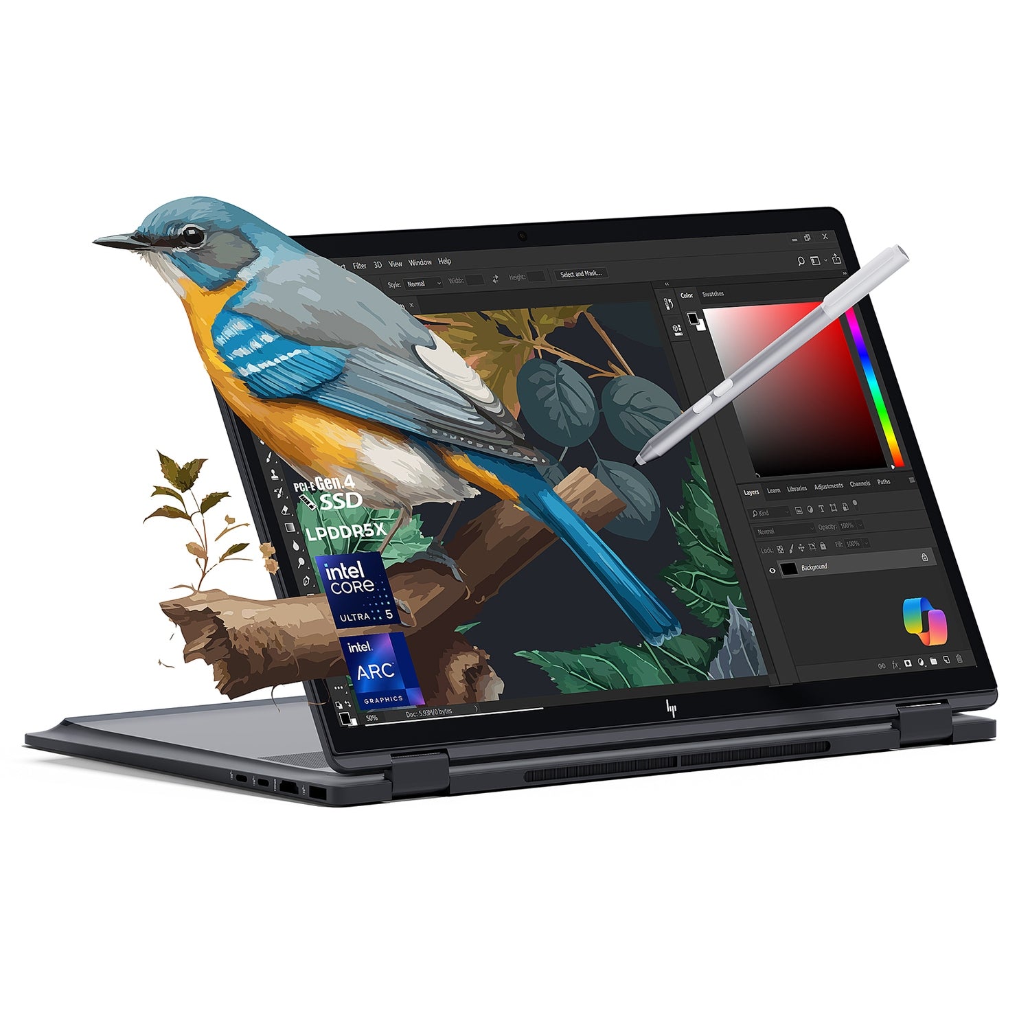 HP 2025 New 2-in-1 Laptop, OmniBook X Flip 16