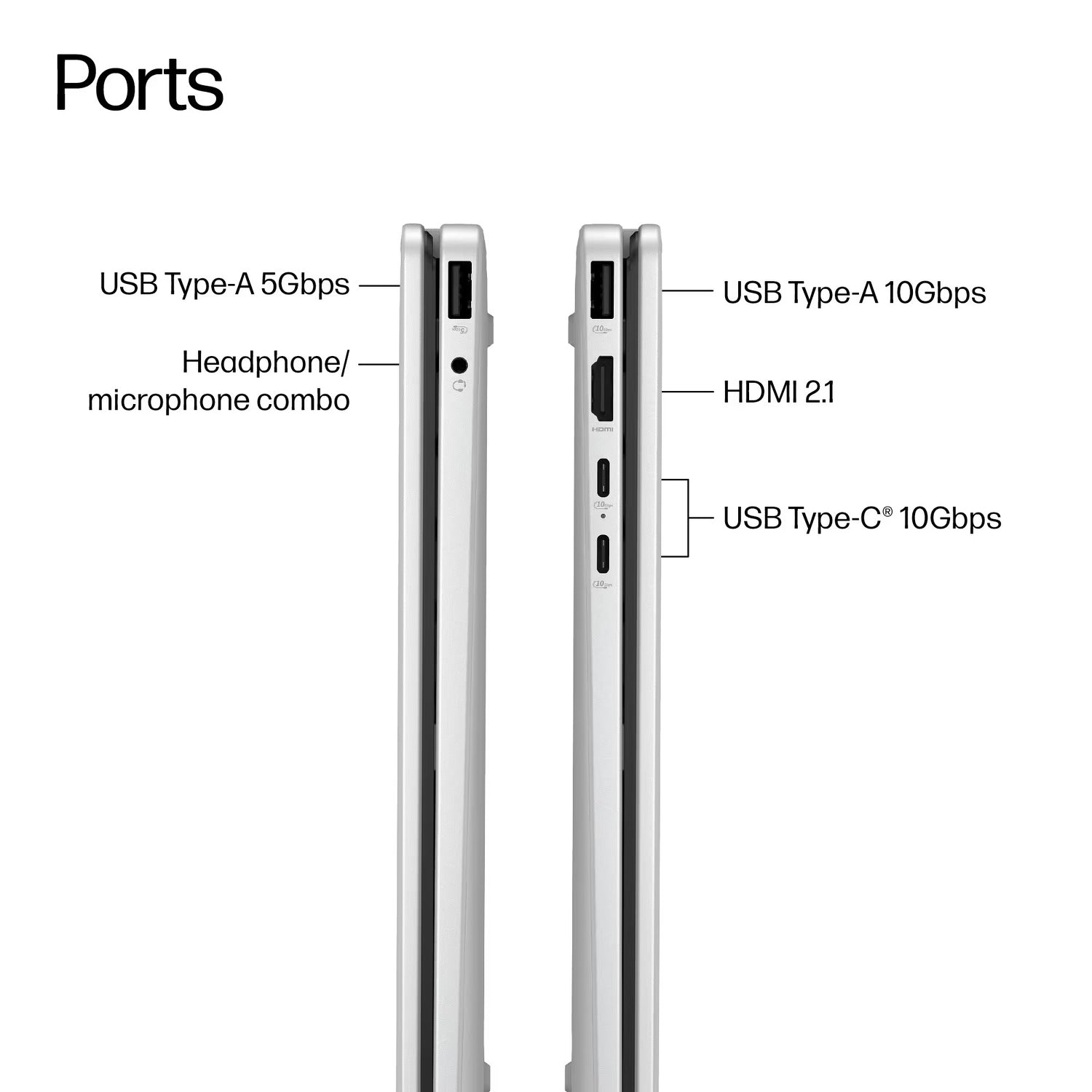 HP Omnibook 5 Flip 2 in 1 Laptop, 14