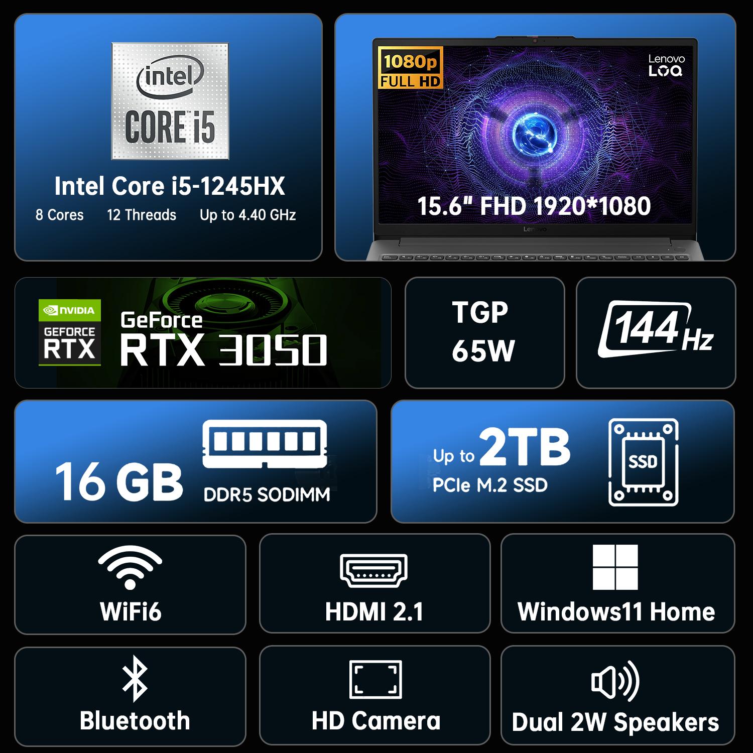 Lenovo LOQ Essential Gaming Laptop, 15.6