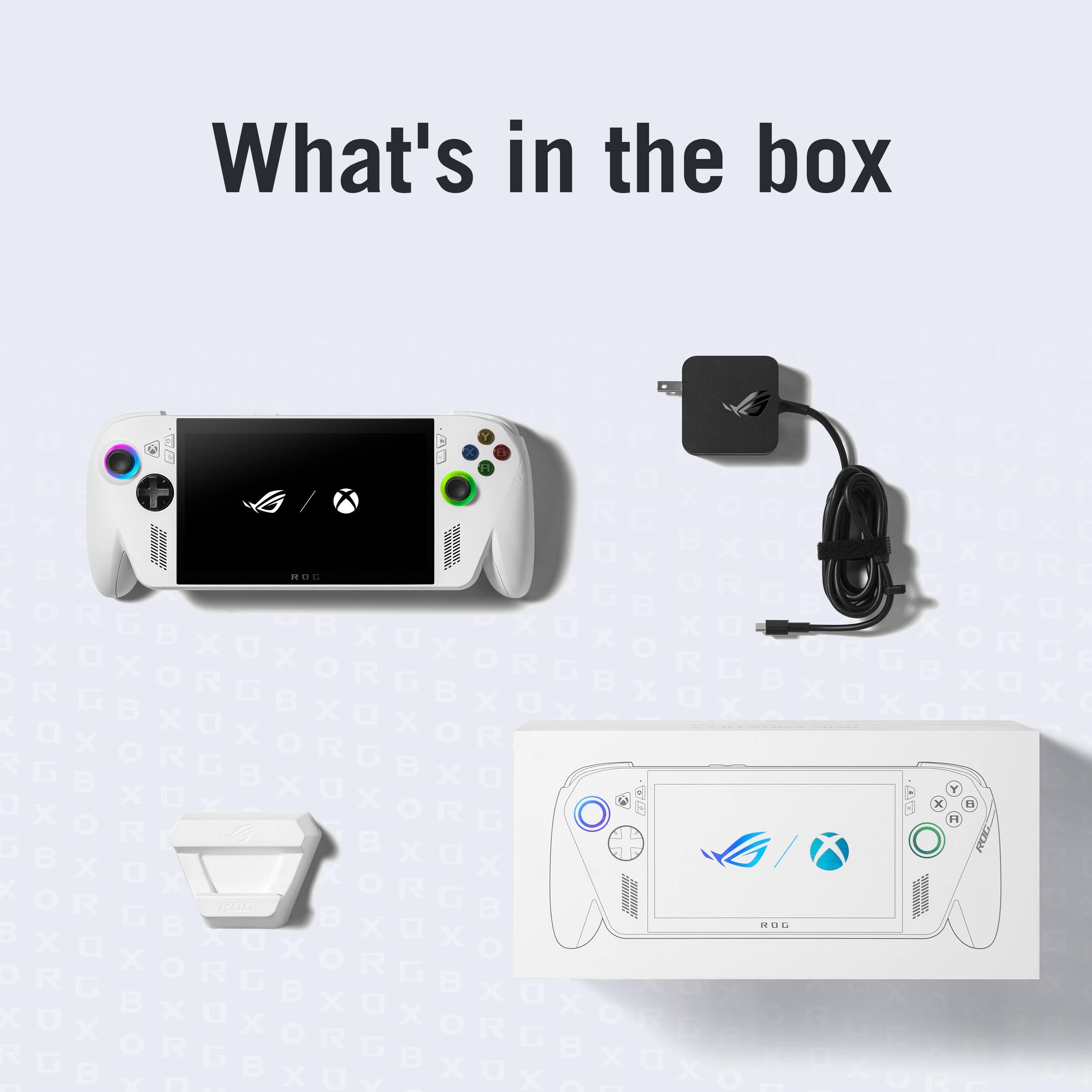 ASUS ROG Xbox Ally 2TB SSD AMD Ryzen Z2 A CPU Gaming Handheld 7-inch Touchscreen 120Hz, Mytrix Hub, HDMI Cable, 3 Accessories: 4 in 1 Bundle