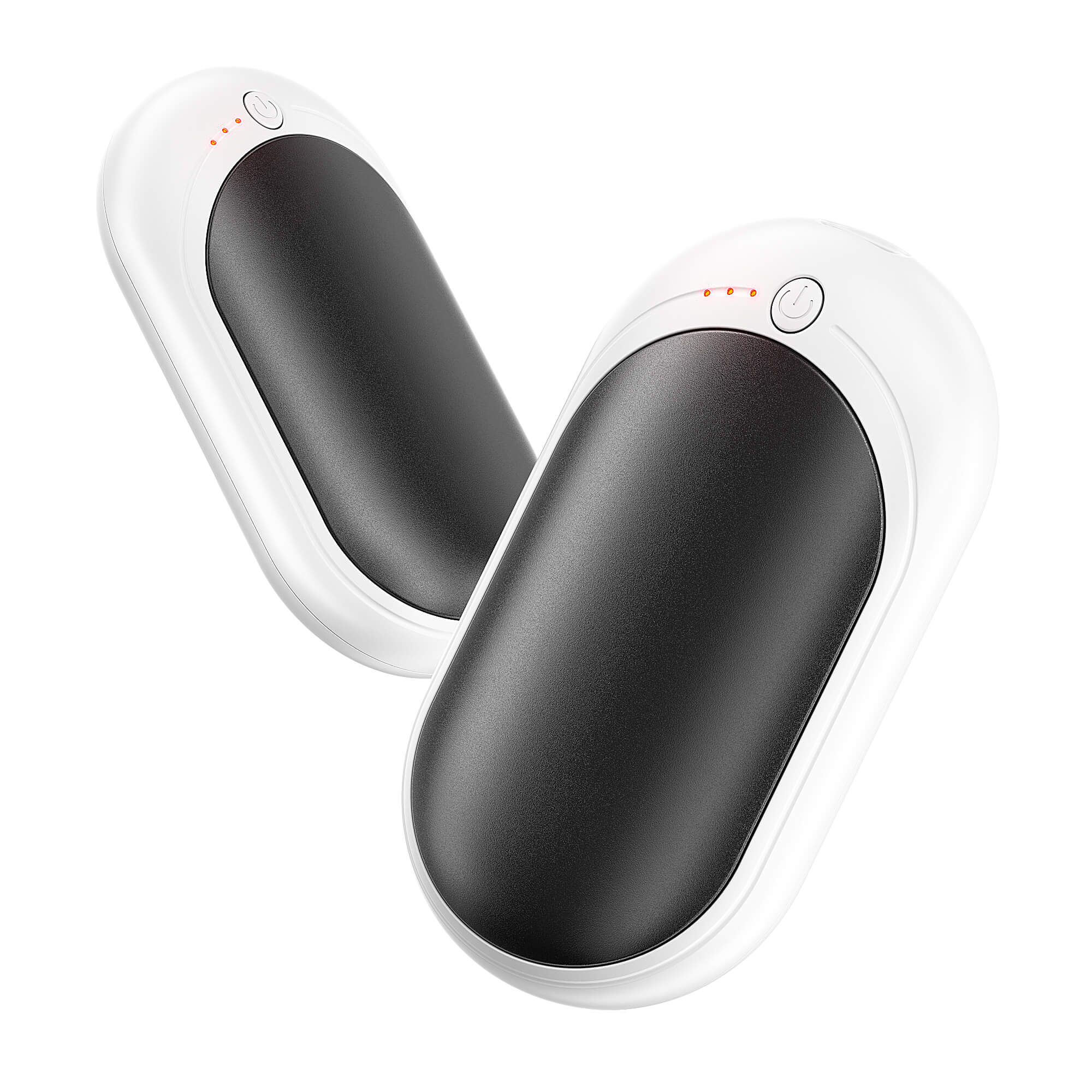 Gaiatop Rechargeable Hand Warmers 2 Pack - Avocado Shaped, 4000mAh Total, 3 Heat Settings