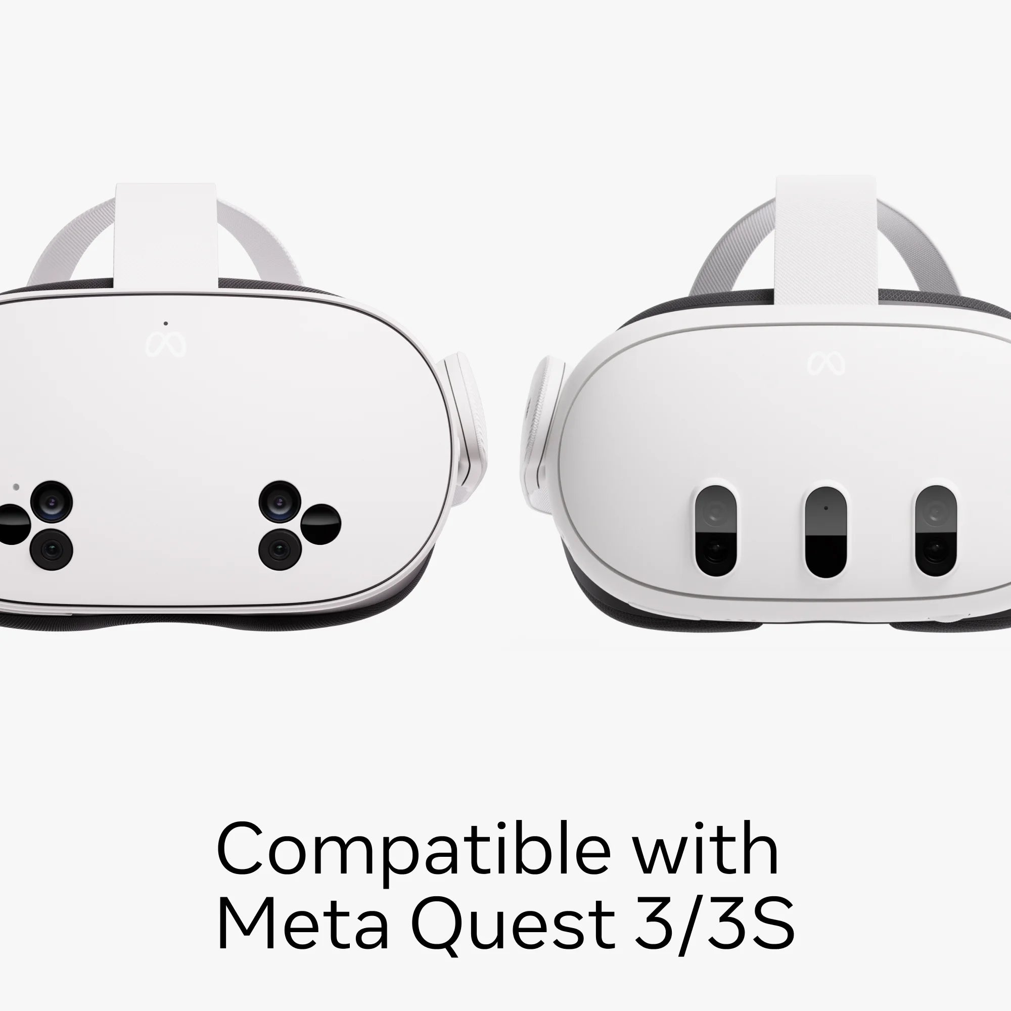 Quest Compact Carrying Case, Works with Meta Quest 3/3S, Refreshed Compact Design