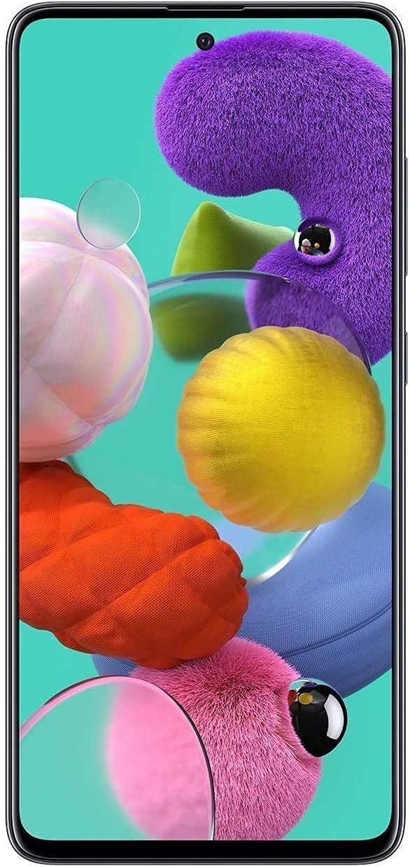 Restored SAMSUNG Galaxy A51 128GB (6.5 inch) Display Quad Camera 48MP A515U Black Unlocked (Renewed), A51 128GB A515U (Refurbished)