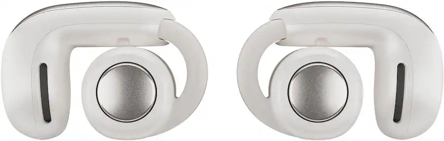 Refurbished Bose Ultra Open-Ear True Wireless Open Earbuds, Geek Squad Certified, White Smoke