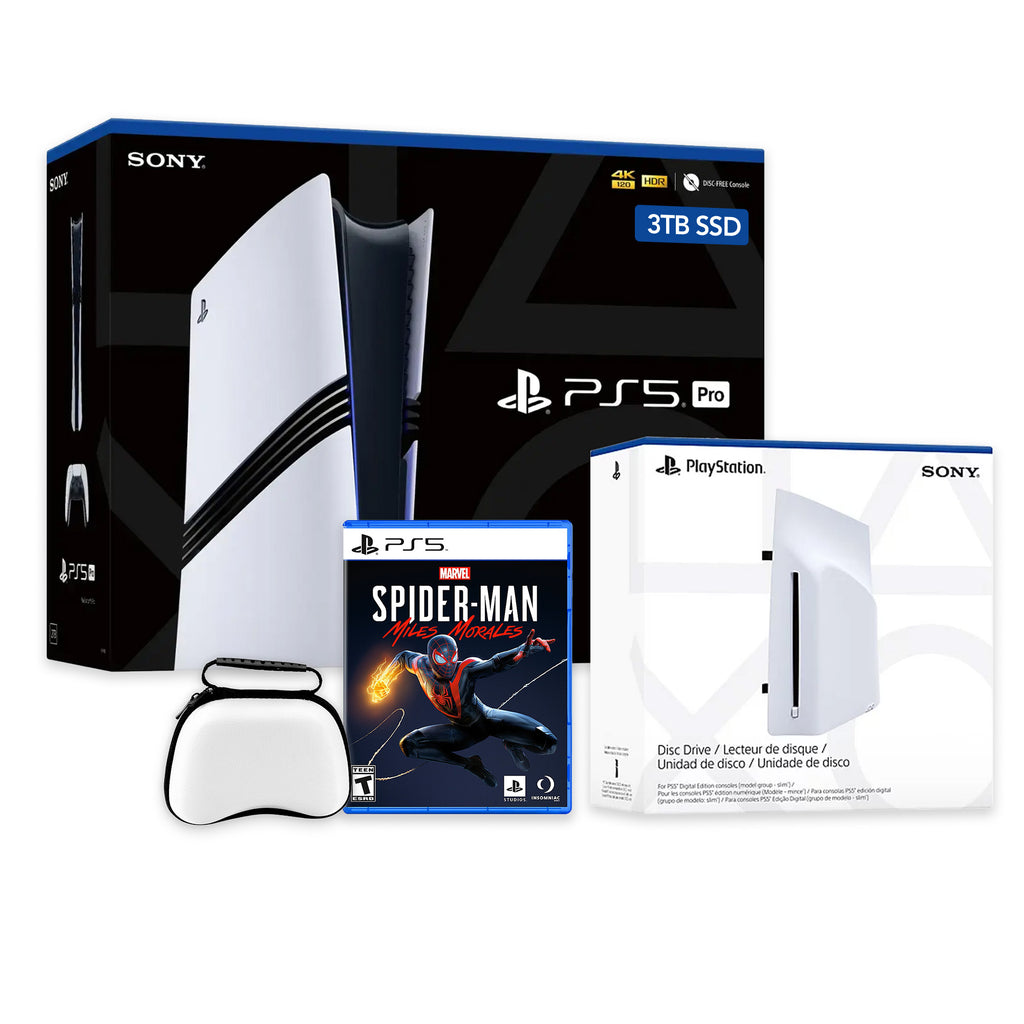 PlayStation 5 Pro 3TB SSD Console with Disc Drive, Wireless Controller and Case, Split Fiction - CFI-7019 PS5 Pro