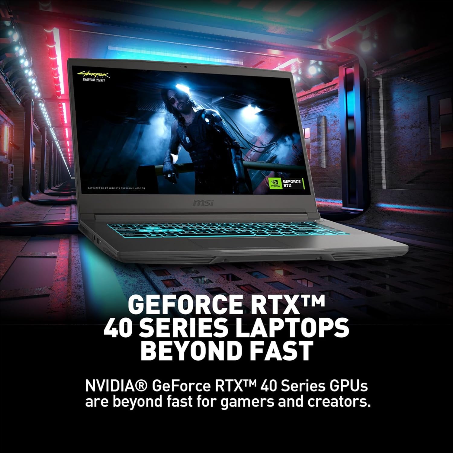 MSI Thin A15 AI 15.6” 144Hz FHD Gaming Laptop, AMD Ryzen 9-8945HS, NVIDIA Geforce RTX 4060, 16GB DDR5 RAM, 1TB NVMe SSD, WiFi 6E, Cooler Boost, Backlit Keyboard, w/Mytrix Accessory, Win 11 Pro - Black