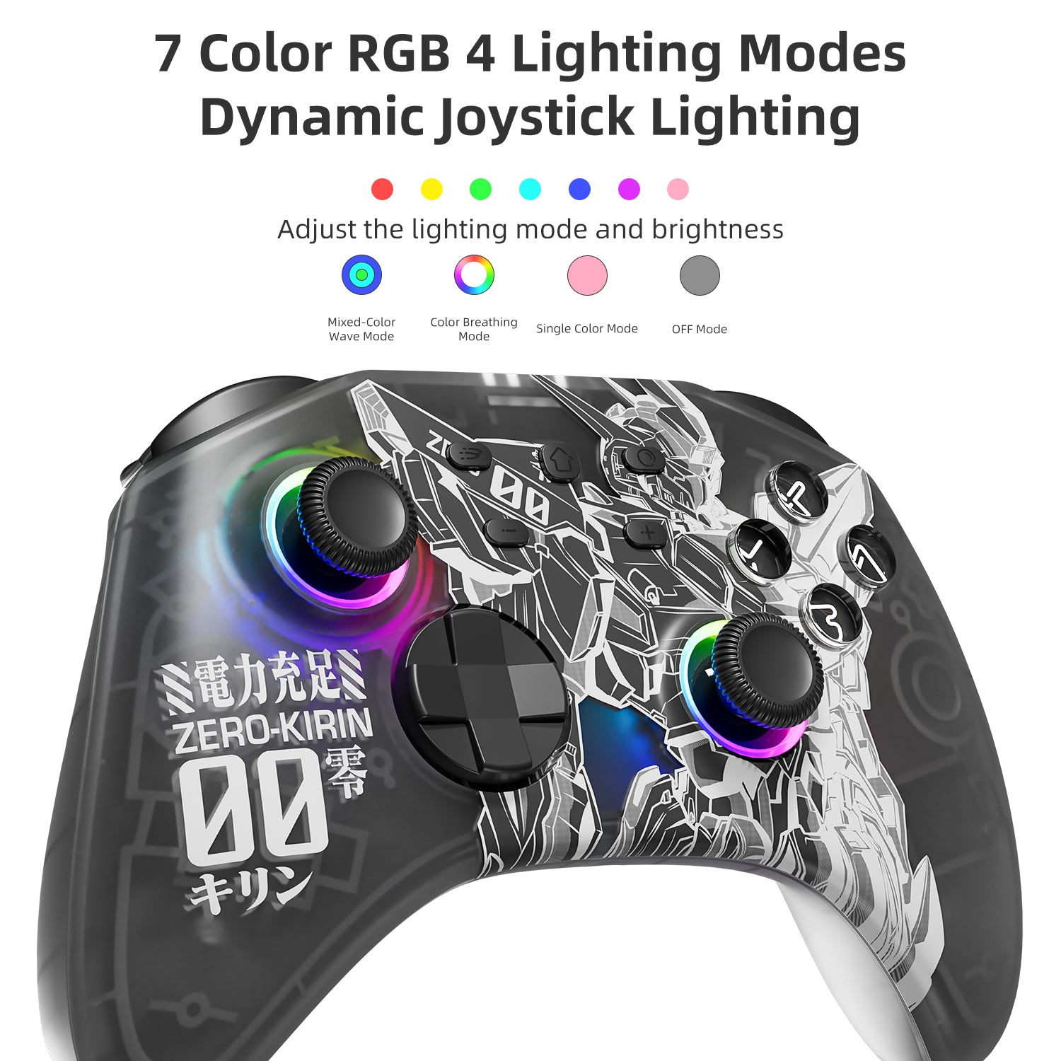Lenovo Legion Go S 512GB Gaming Handheld 8-inch Touchscreen 120Hz WUXGA AMD Ryzen Z2 Go CPU, Mytrix Zero-Kirin Wireless Pro Controller, Hub, Keyboard & Mouse Combo, 7 in 1 Bundle
