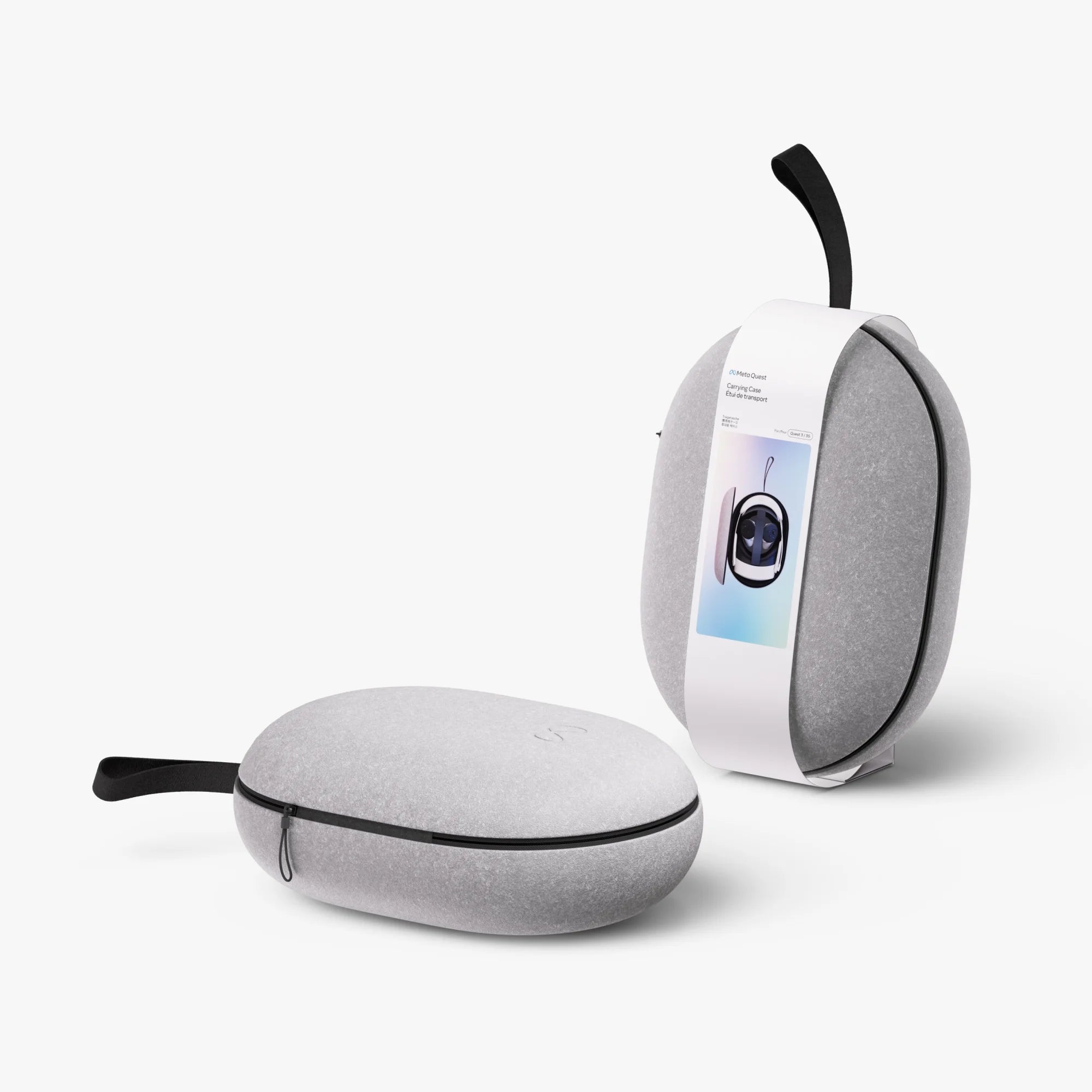 Quest Compact Carrying Case, Works with Meta Quest 3/3S, Refreshed Compact Design