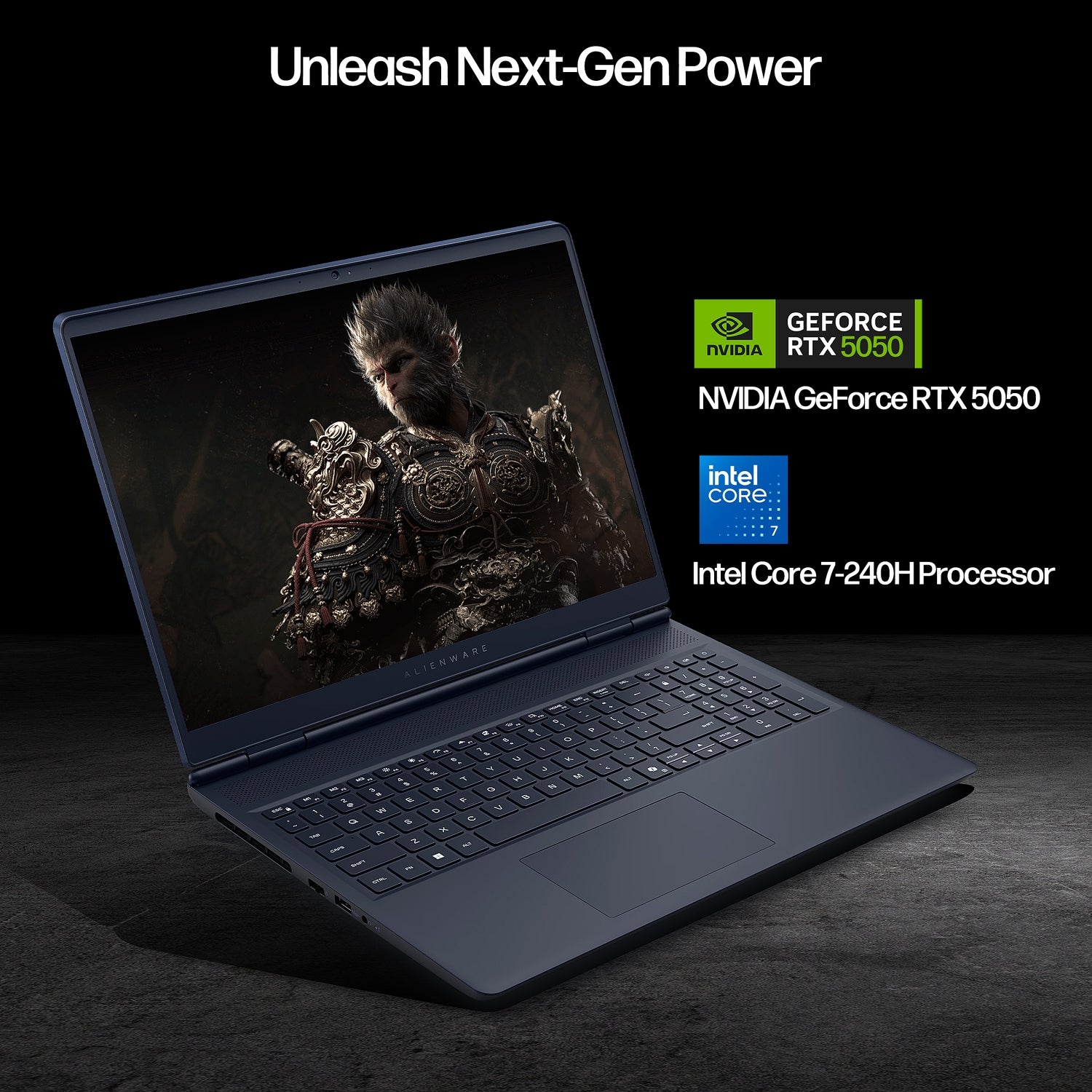 Dell Alienware 16 Aurora AC16250 Gaming Laptop, Intel Core 7 240H, NVIDIA GeForce RTX 5050, 16
