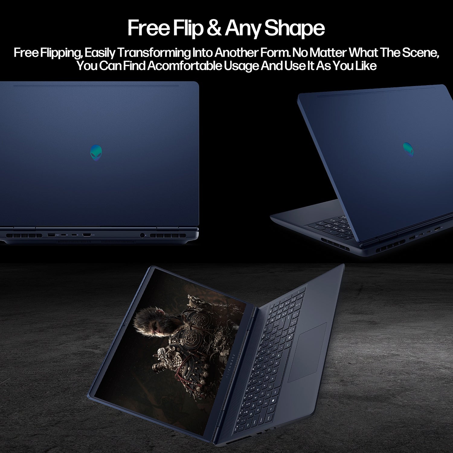 Dell Alienware 16 Aurora AC16250 Gaming Laptop, Intel Core 7 240H, NVIDIA GeForce RTX 5050, 16