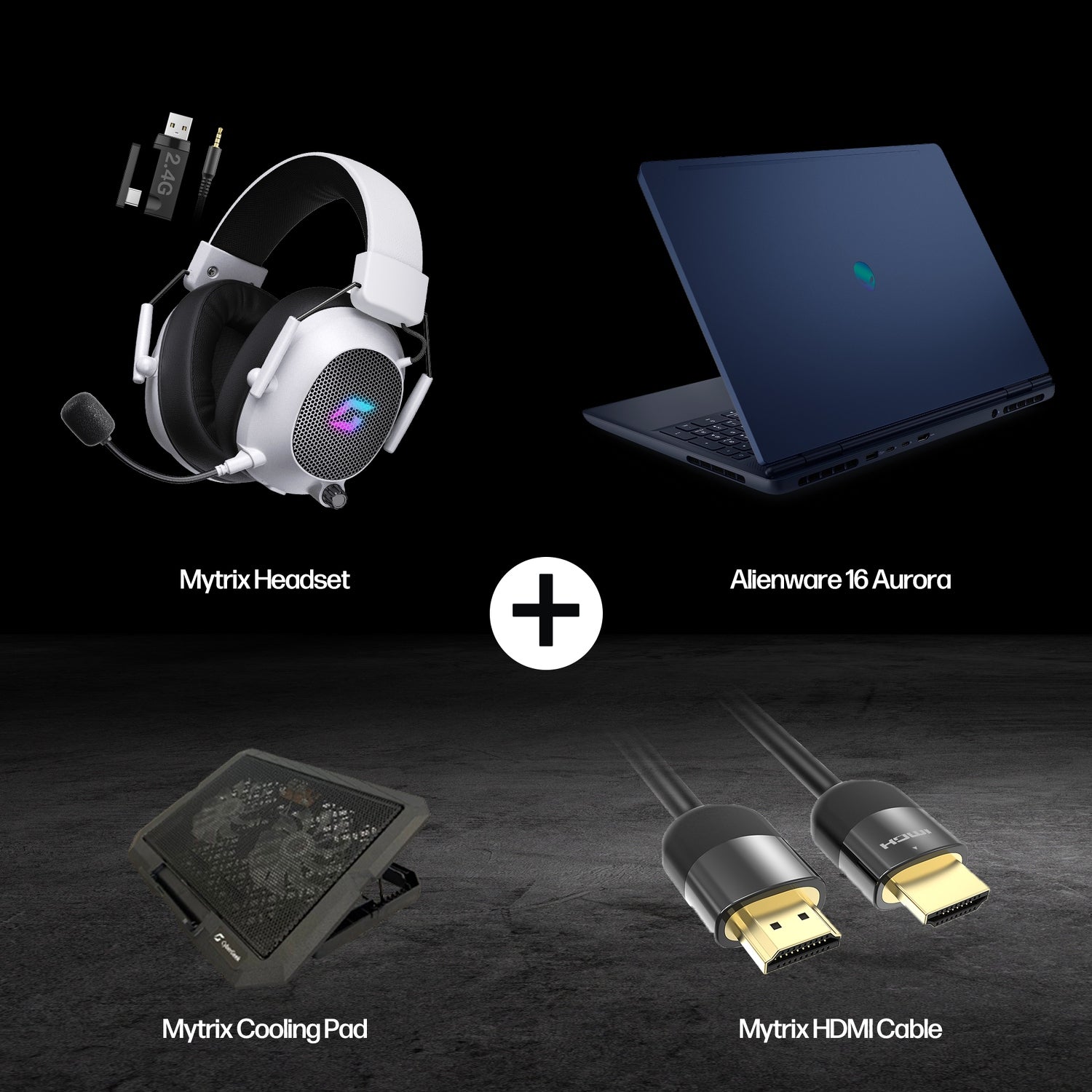 Dell Alienware 16 Aurora AC16250 Gaming Laptop, Intel Core 7 240H, NVIDIA GeForce RTX 5050, 16