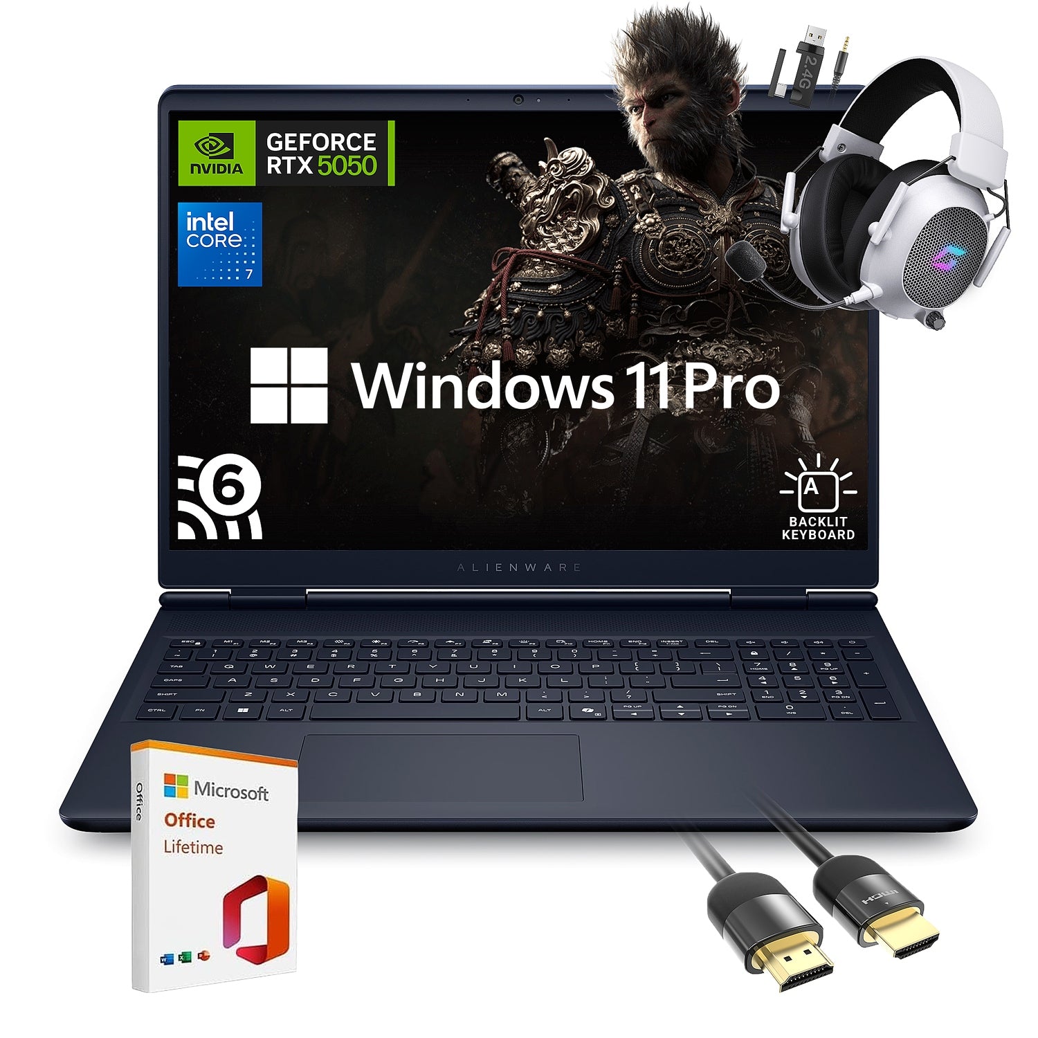 Dell Alienware 16 Aurora Gaming Laptop AC16250, 16