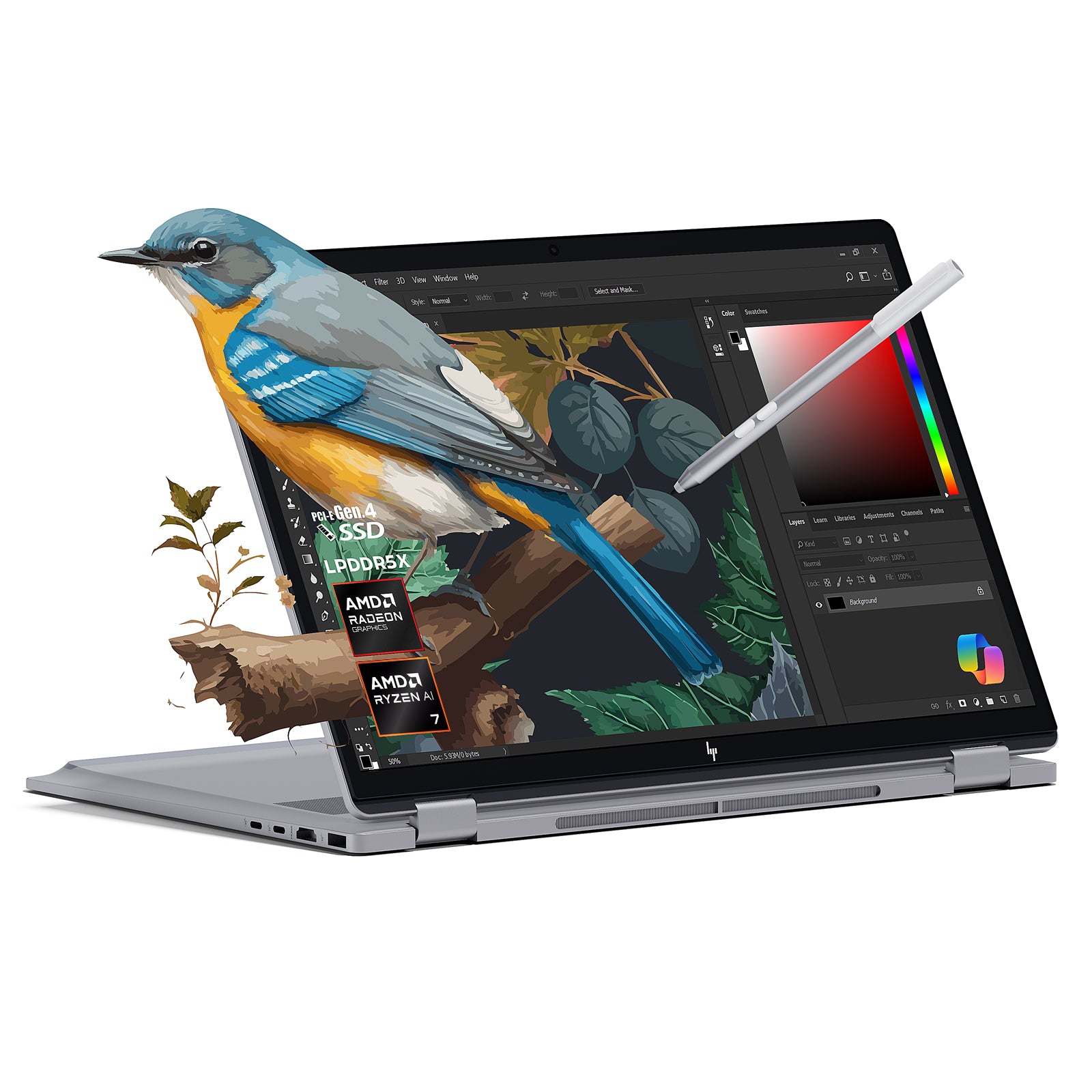 HP 2025 New Envy x360 2-in-1 Laptop, OmniBook X Flip 16