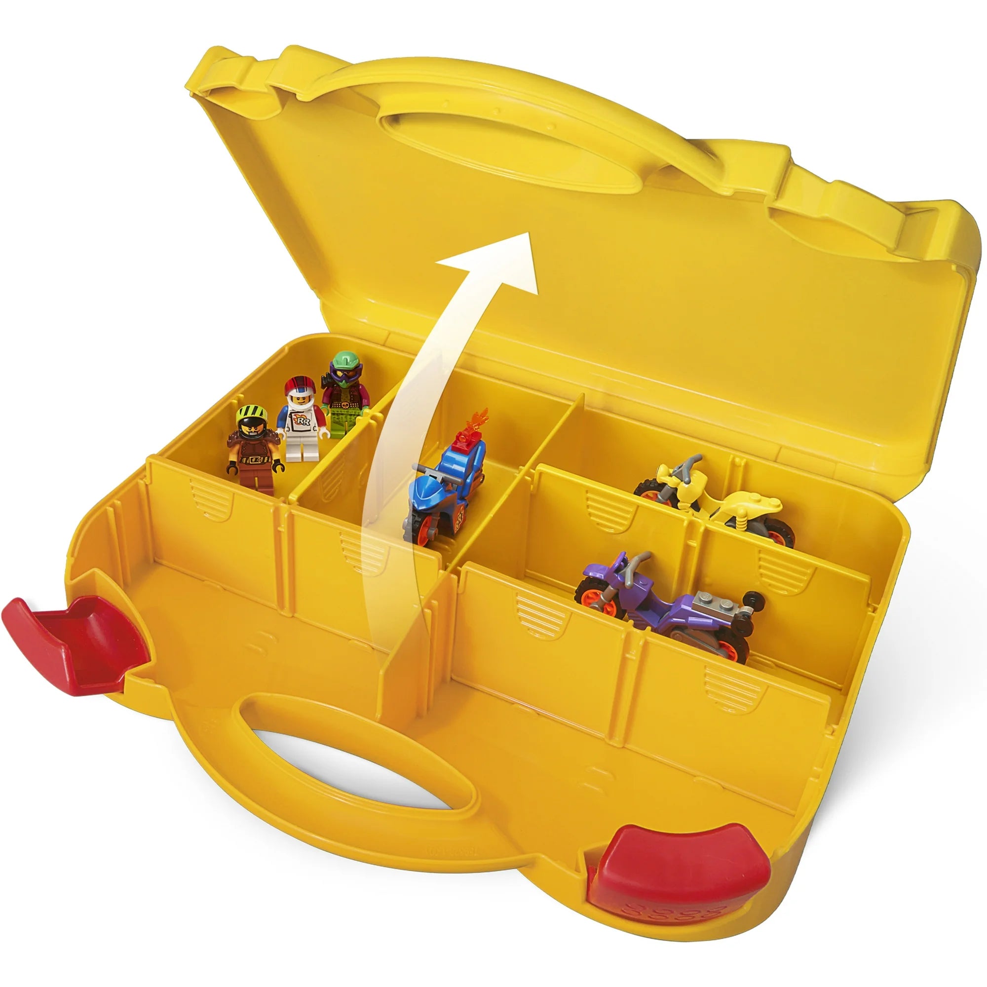 LEGO City Stuntz Value Set 3 Minifigures 3 Bikes and Carrying Case 66707