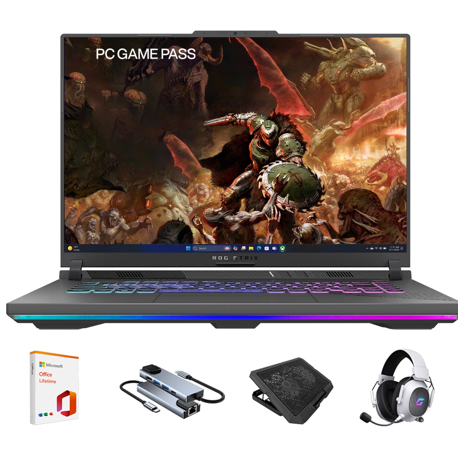 ASUS ROG Strix G16 Gaming Laptop, 16” FHD+ 165Hz/3ms, GeForce RTX 5070 ...