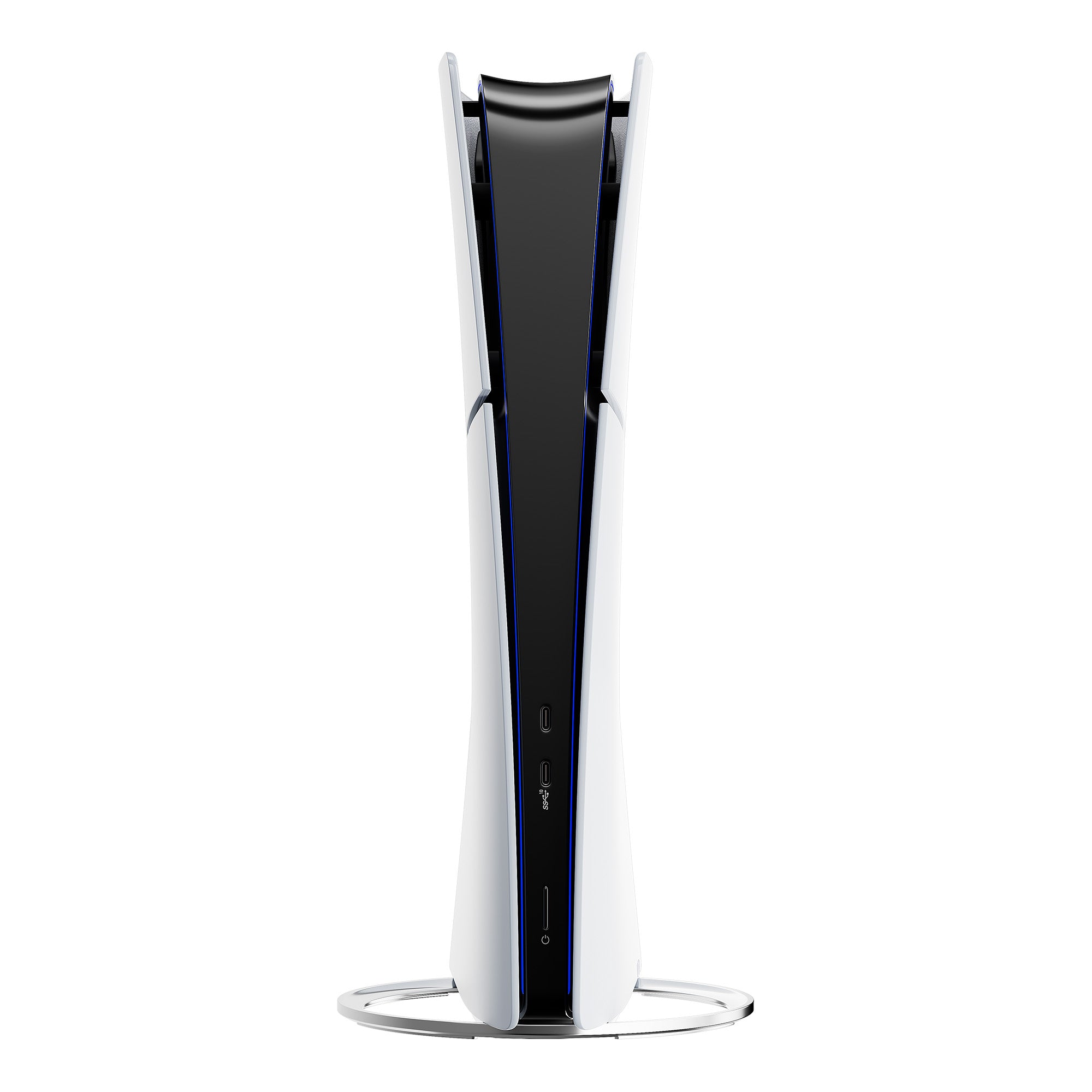 2025 New PlayStation 5 Slim Upgraded 2TB Digital Edition ASTRO BOT Bundle and Mytrix Controller Charger - White, Slim PS5 2TB PCIe SSD Gaming Console