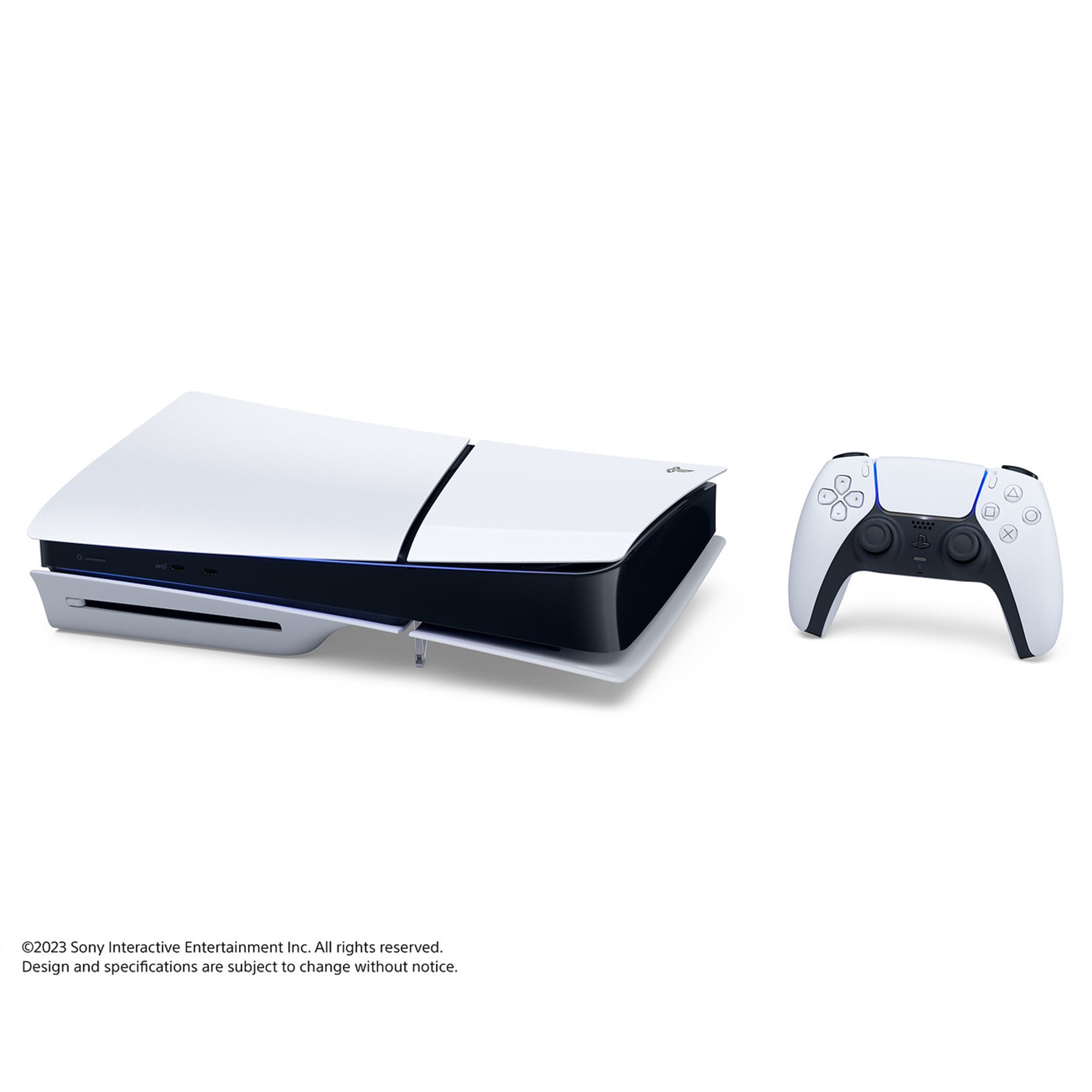 2025 New PlayStation 5 Slim Upgraded 2TB Disc Edition Call of Duty: Black Ops 6 Bundle and Mytrix Controller Charger - White, Slim PS5 2TB PCIe SSD Gaming Console