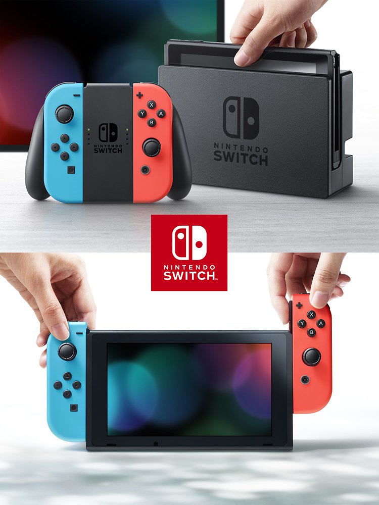 Nintendo Switch Mario Kart 8 Deluxe Bundle: Red Blue Console, Mario Kart 8 & Membership, Splatoon 2, Mytrix Wireless Pro Controller Pink Cherry Blossom and Accessories