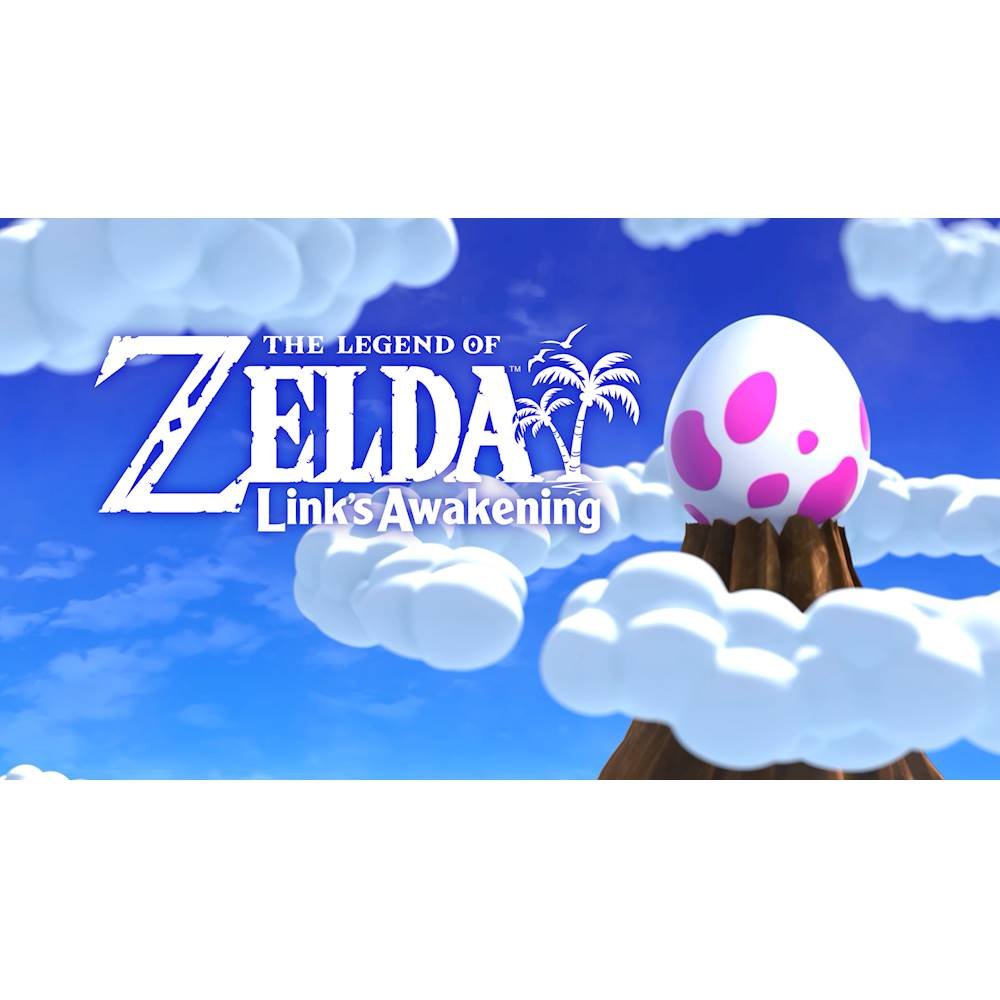 Nintendo Switch Lite Gray Bundle with The Legend of Zelda: Link's Awakening NS Game Disc - 2019 New Game!