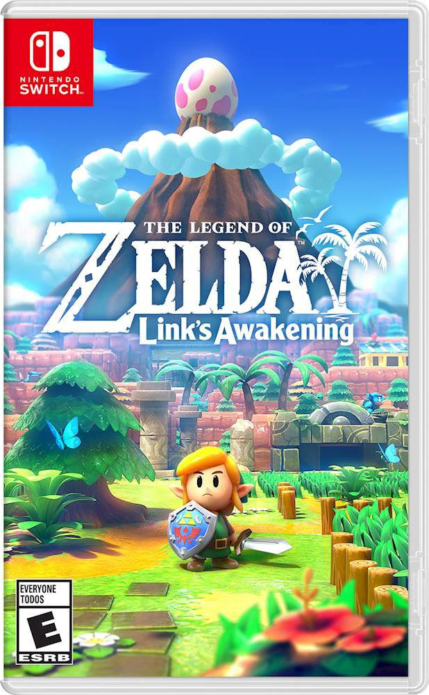 Nintendo Switch Lite Yellow Bundle with The Legend of Zelda: Link's Awakening NS Game Disc - 2019 New Game!