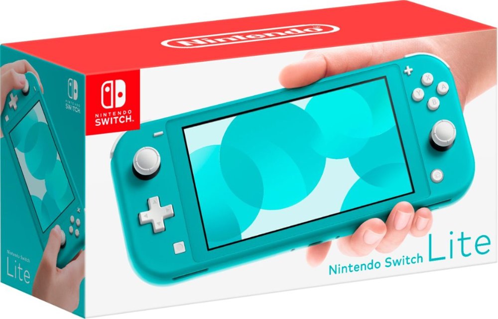 Nintendo Switch Lite Turquoise Bundle with Pokémon Shield NS Game Disc - 2019 New Game!