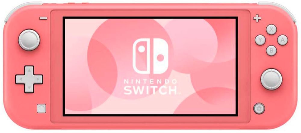 2020 New Nintendo Switch Lite Coral Bundle with Luigi's Mansion 3 NS Game Disc - 2019 New Game!