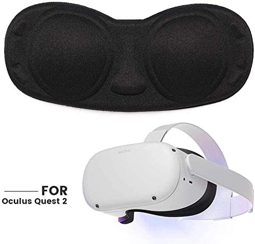 2021 Oculus Quest 2 All-In-One VR Headset 128GB, Touch Controllers, 1832x1920 up to 90 Hz Refresh Rate LCD, 3D Audio, Mytrix Carrying Case, Gray Grip Cover, Lens Cover, Silicone Face Cover