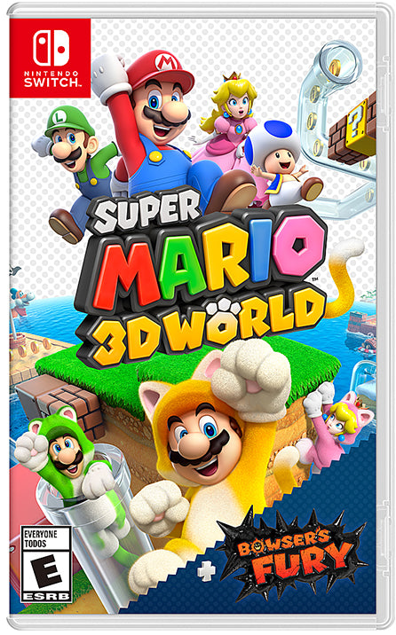 Nintendo Switch Mario Kart 8 Deluxe Bundle: Red Blue Console, Mario Kart 8 & Membership, Super Mario 3D World + Bowser's Fury, Mytrix 128GB MicroSD Card and Accessories
