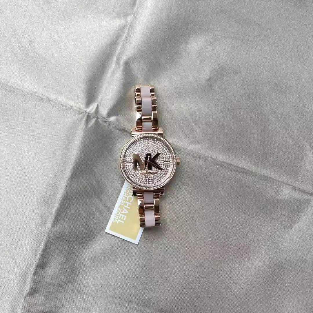 Michael Kors MK4336 Women's Sofie Three-Hand Rose Gold-Tone Stainless Steel Watch