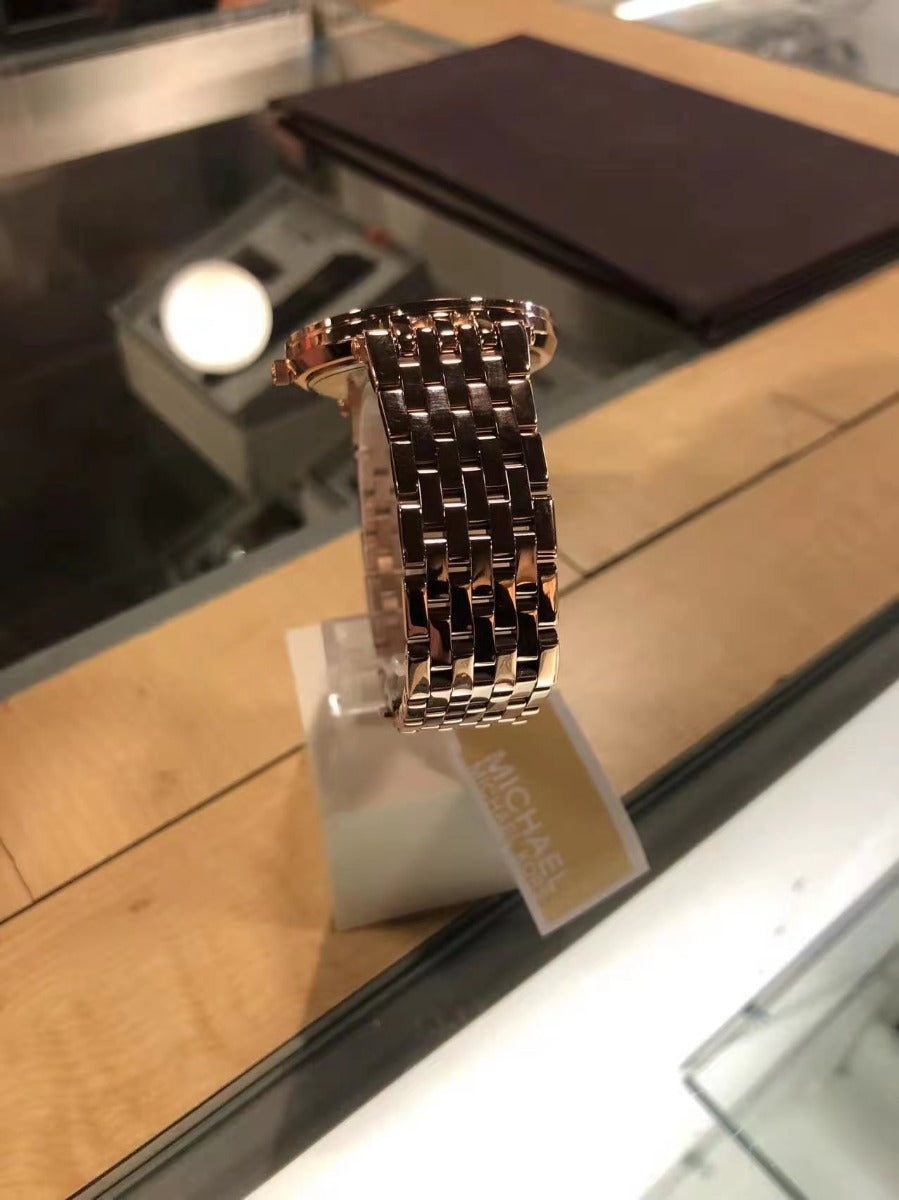 MICHAEL KORS MK4408 Darci Celestial Pavé Rose Gold-Tone Watch