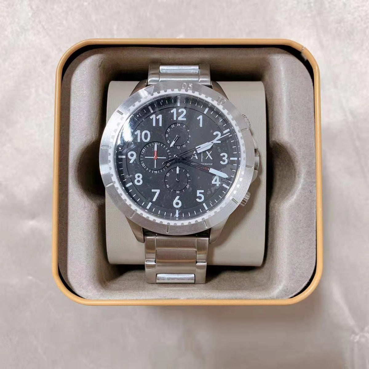 Armani Exchange Men's AX1750 Silver Watch