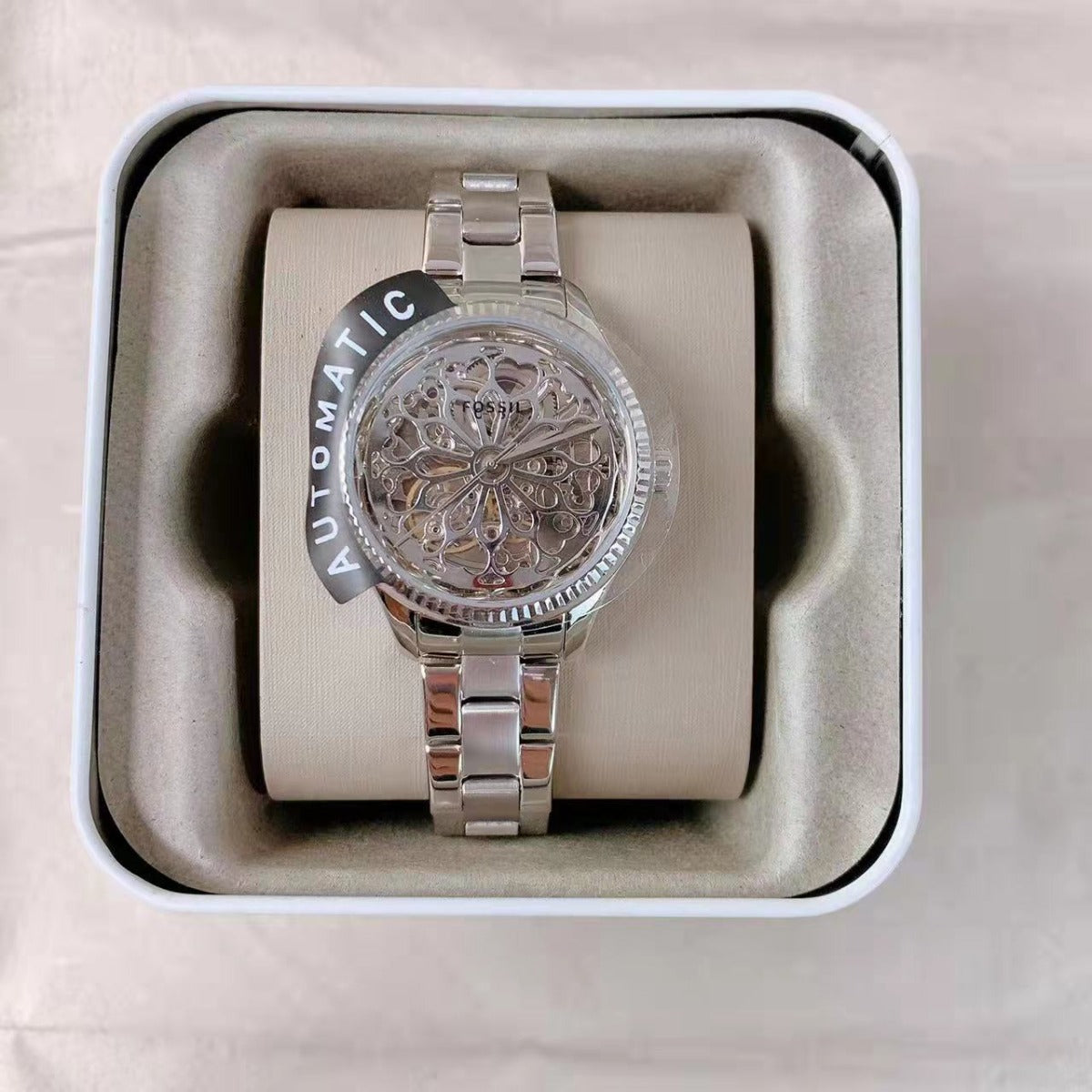 Fossil BQ3753 Modern Sophisticate Automatic Stainless Steel Watch
